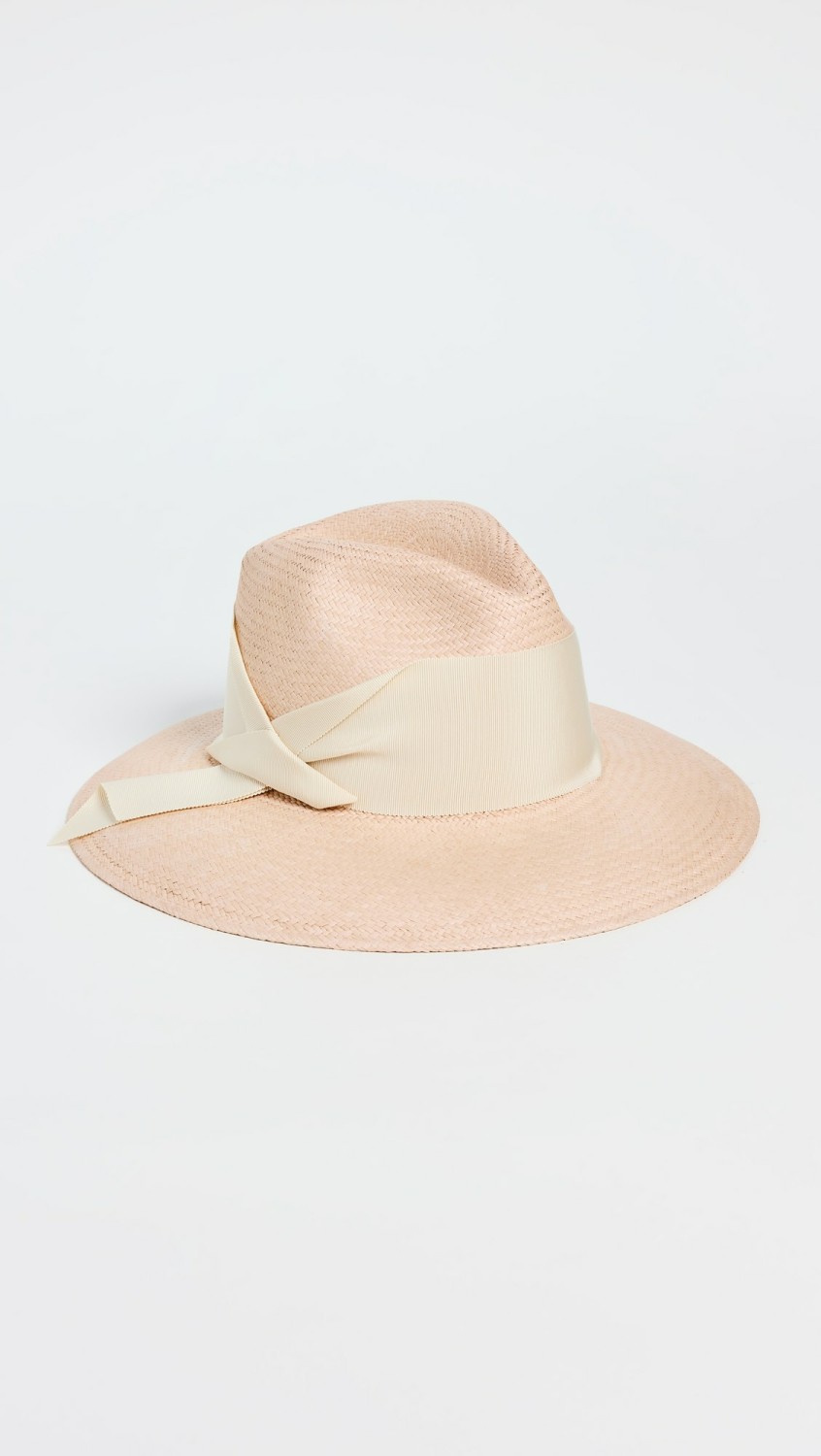 Gardenia Straw Hat  |  Hats Accessories Blush/Ivory