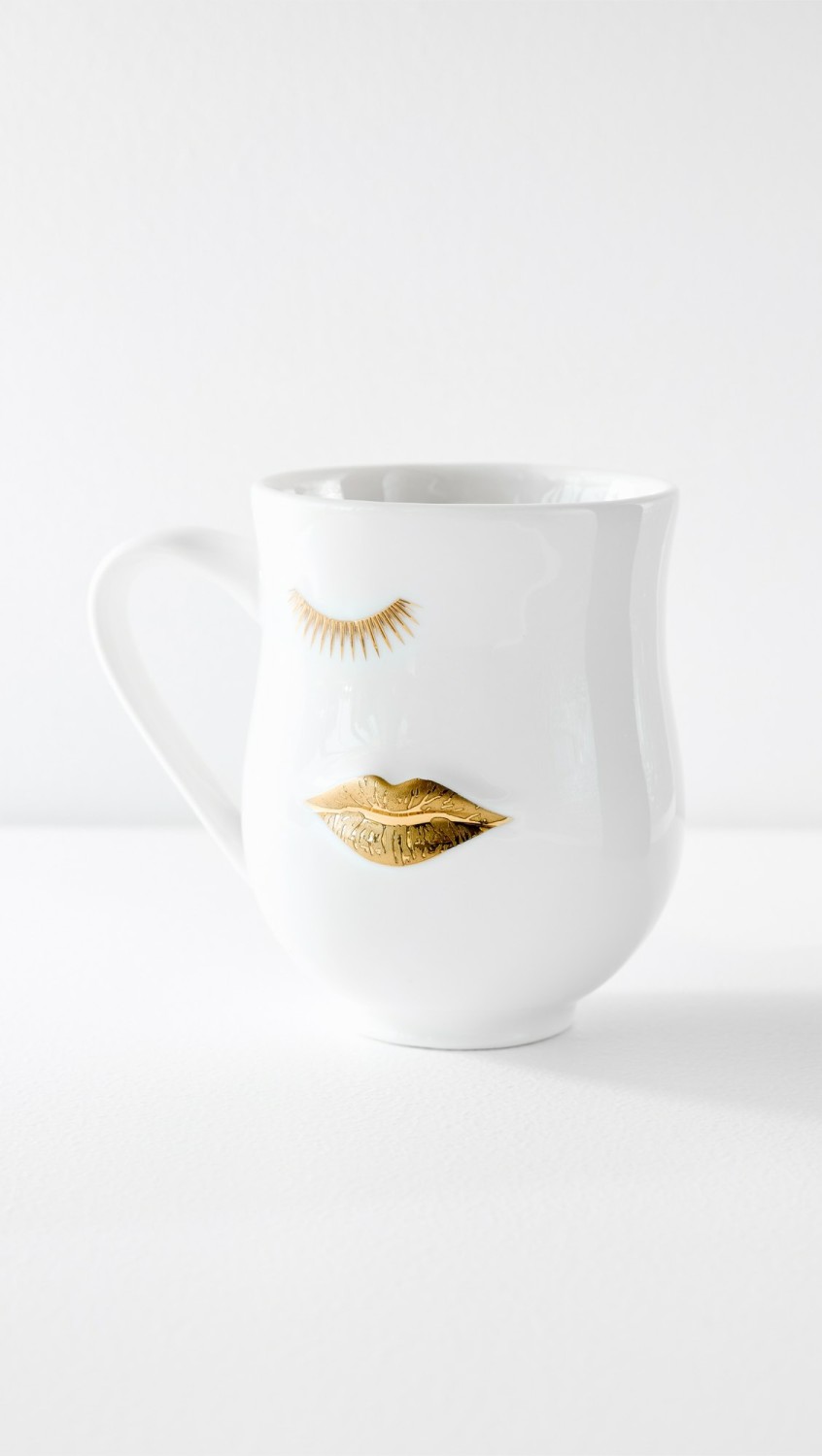 Gilded Mr. And Mrs. Muse Mug  |  Tabletop Home Tabletop