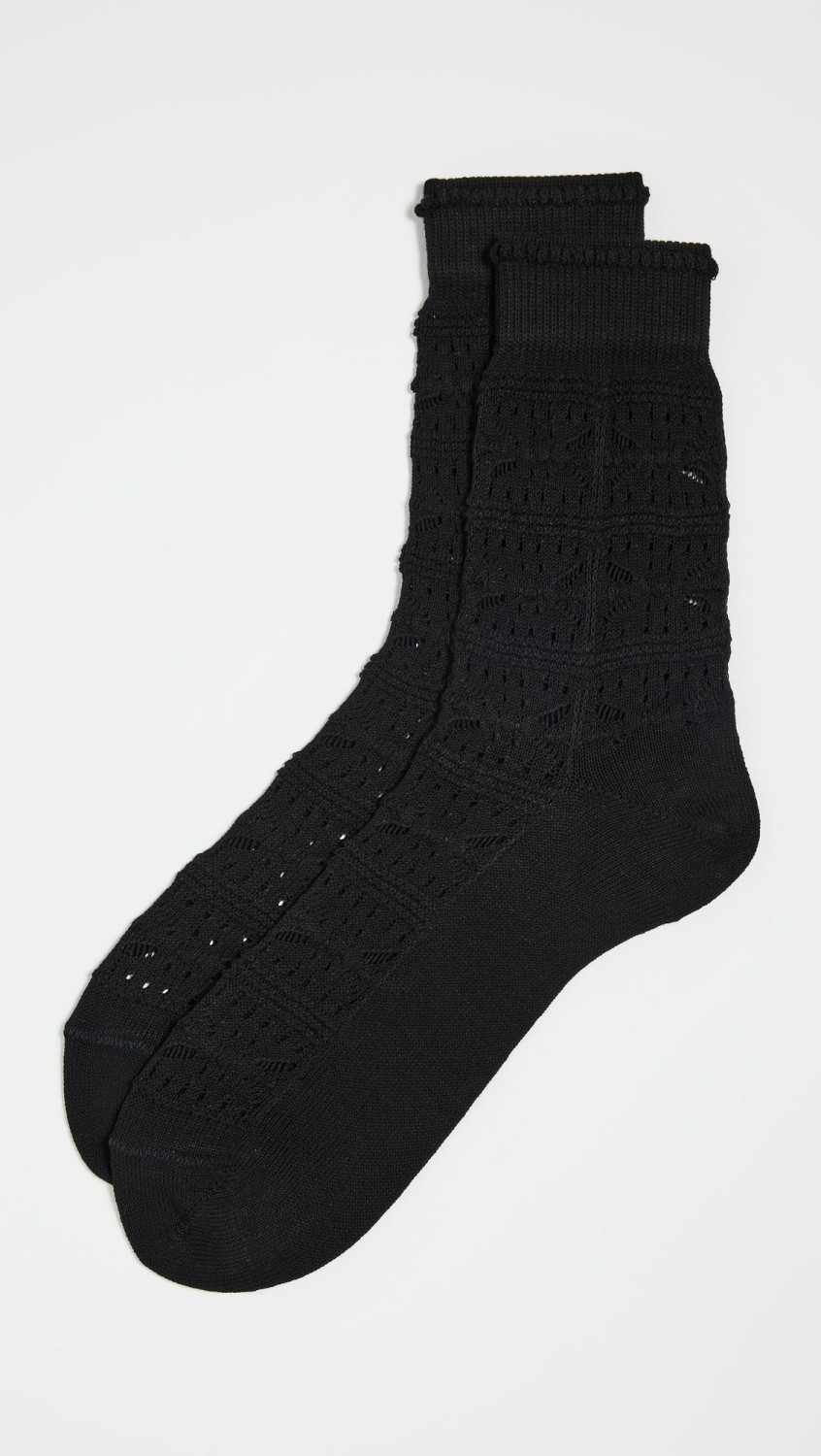 Granny Socks  |  Socks & Tights Accessories Black