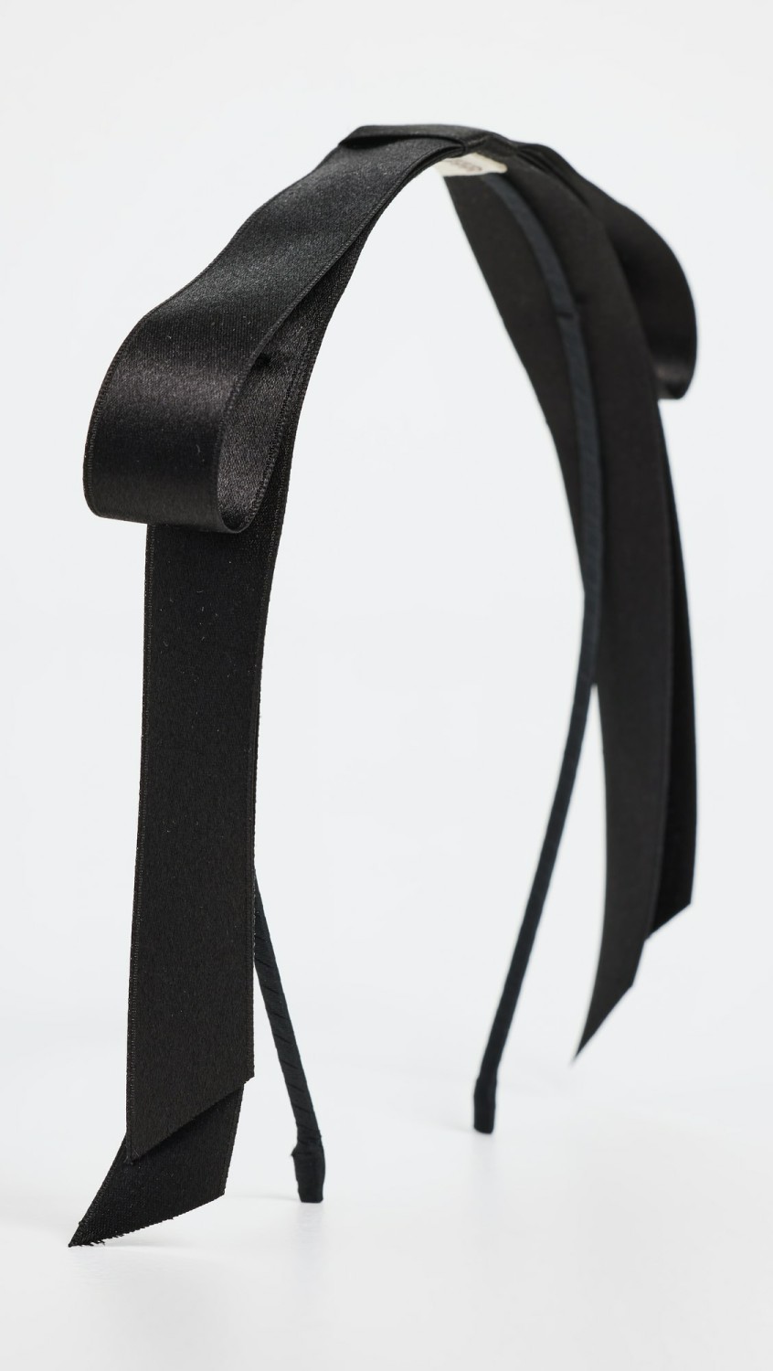 Gretta Bow Headband  |  Hair Accessories Accessories Black