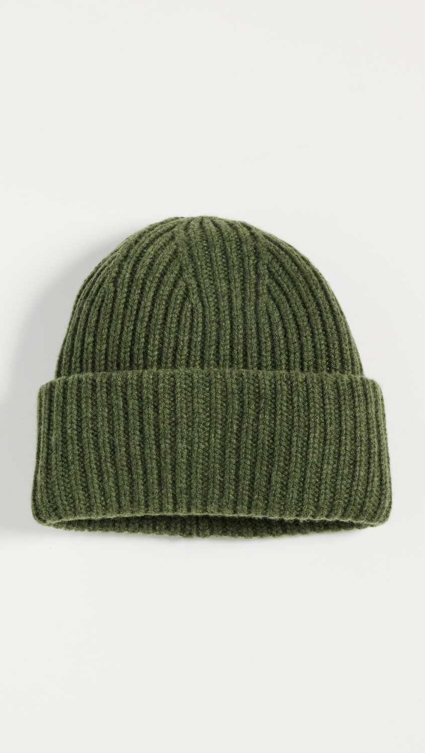 H155 Ribbed Beanie  |  Hats Accessories Avocado