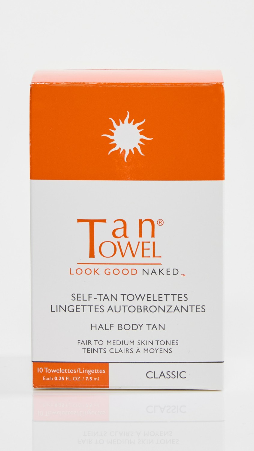 Half Body Tan Towelettes – 10 Pack  |  Bath & Body Bath & Body Bath & Body