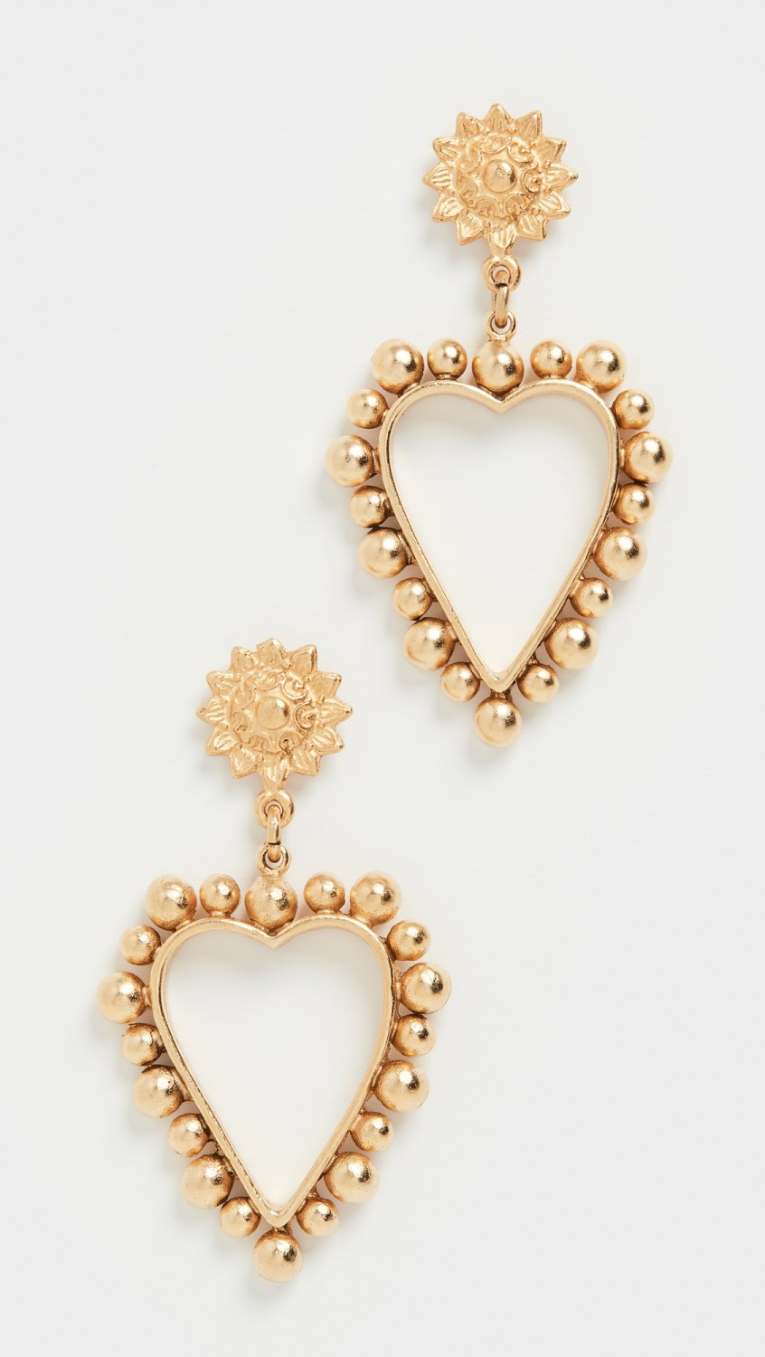 Heart Of Gold Earrings  |  Earrings Earrings Earrings