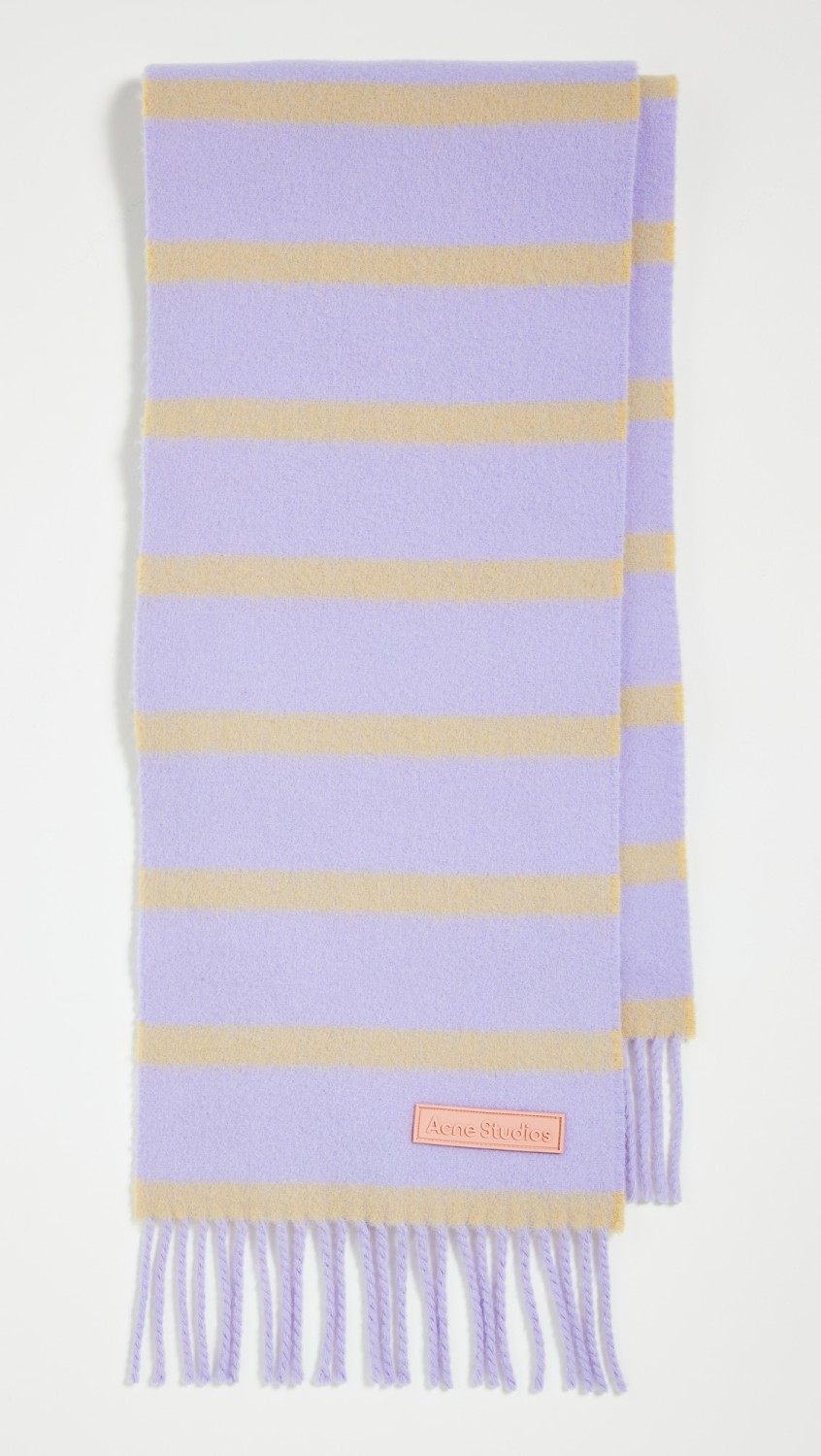 Heavy Scarf  |  Scarves & Wraps Accessories Lilac/Yellow