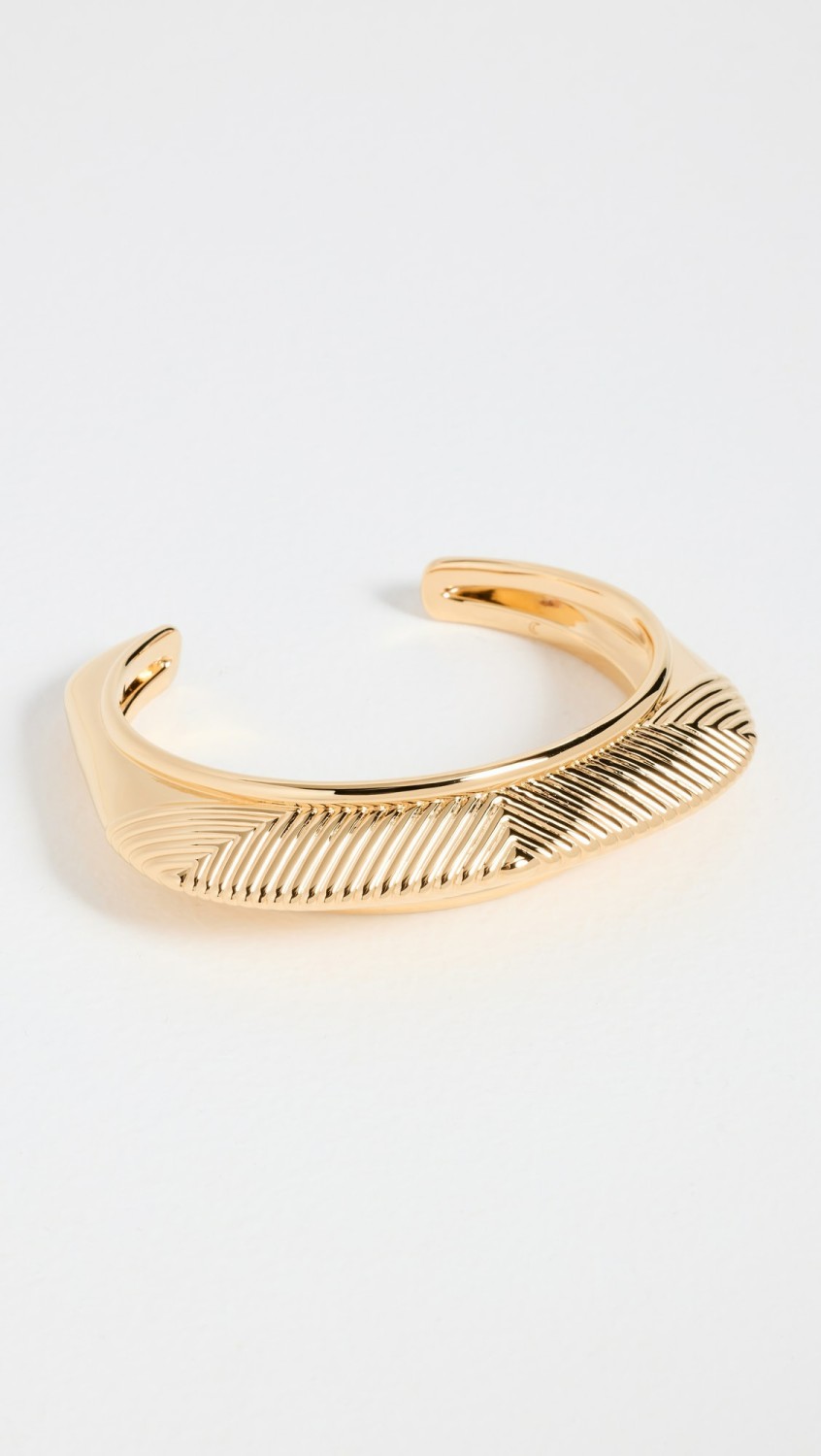 Hera Dome Ridge Statement Cuff Bracelet  |  Bracelets Bracelets Bracelets