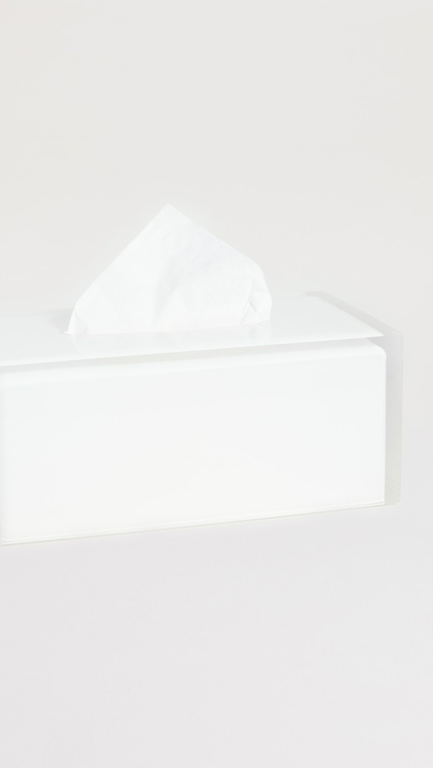 Hollywood Long Tissue Box – Clear  |  Décor Décor Décor