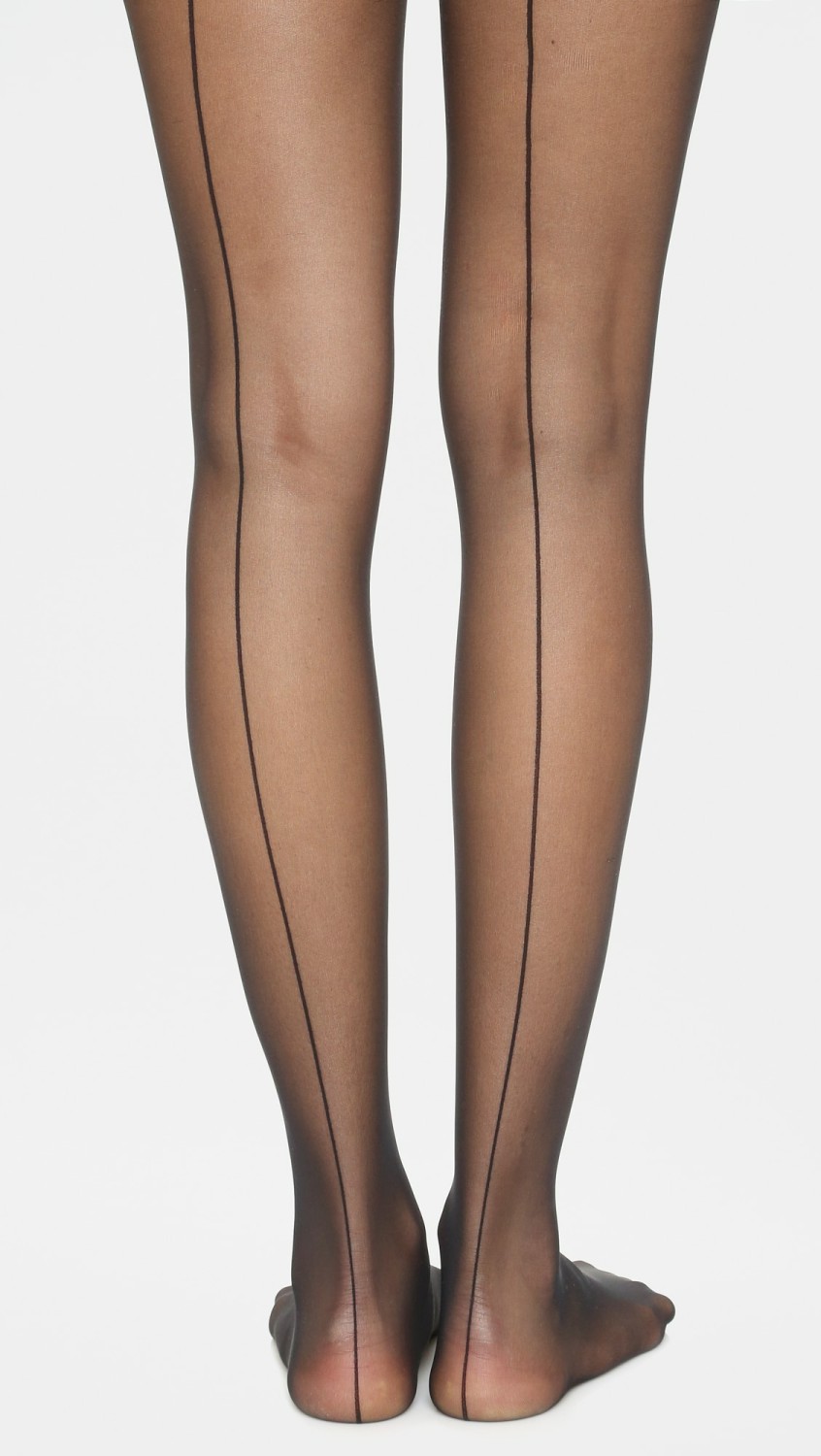 Individual 10 Back Seam Tights  |  Socks & Tights Accessories Black