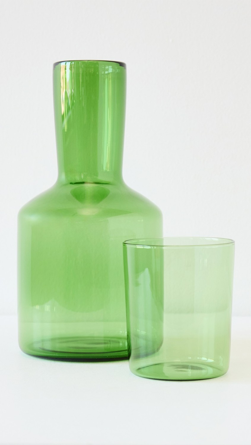 J’Ai Soif Carafe Set  |  Tabletop Home Green