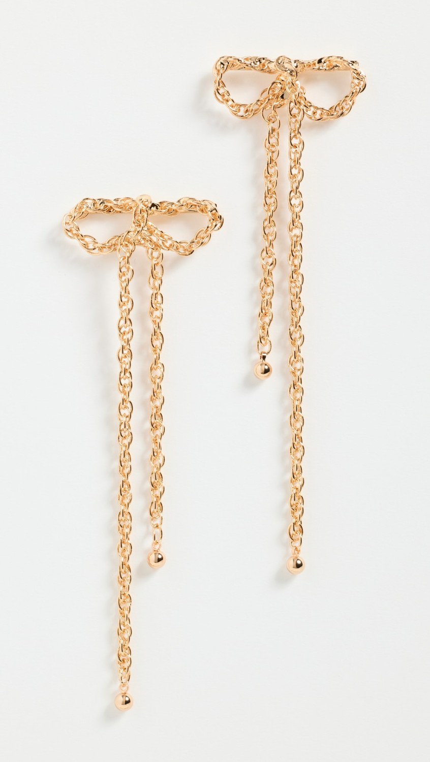 Jodie Bow Chain Earrings  |  Earrings Earrings Earrings