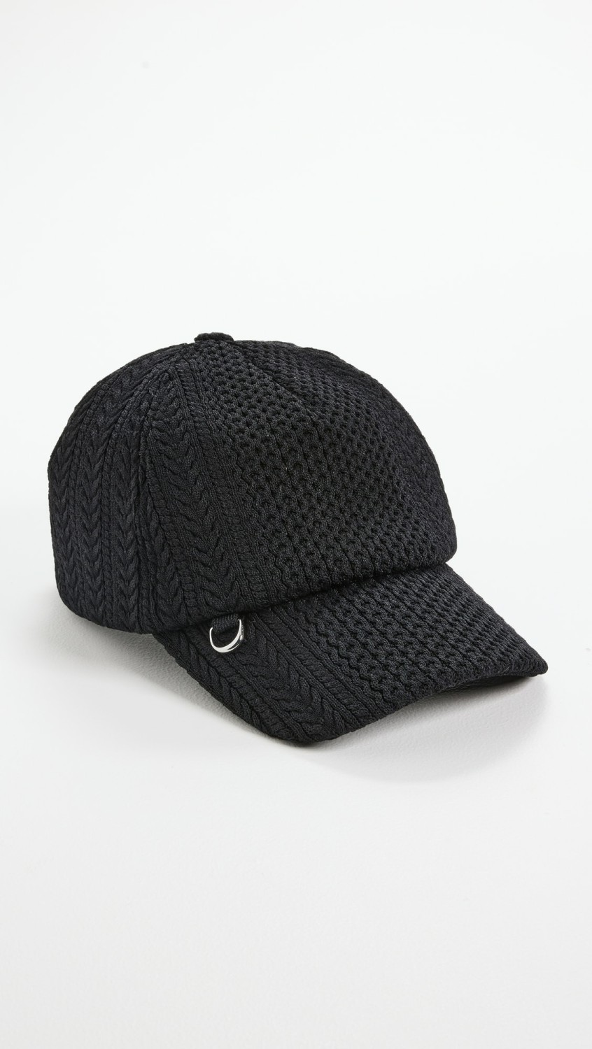 La Casquette Belo Hat  |  Hats Accessories Black