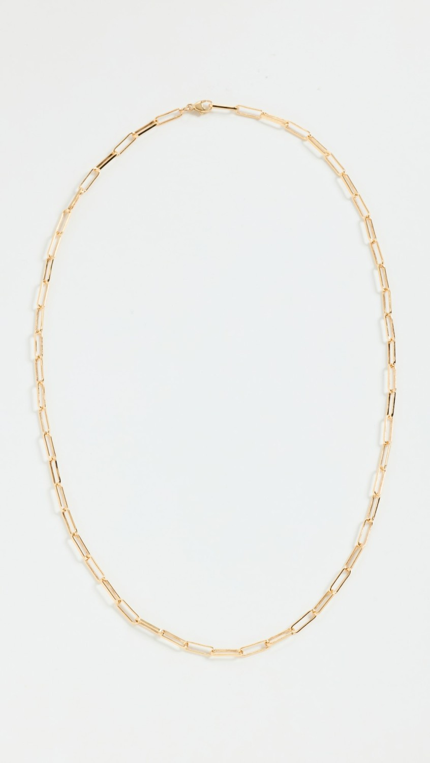 Layla Link Chain Necklace  |  Necklaces Jewelry Gold