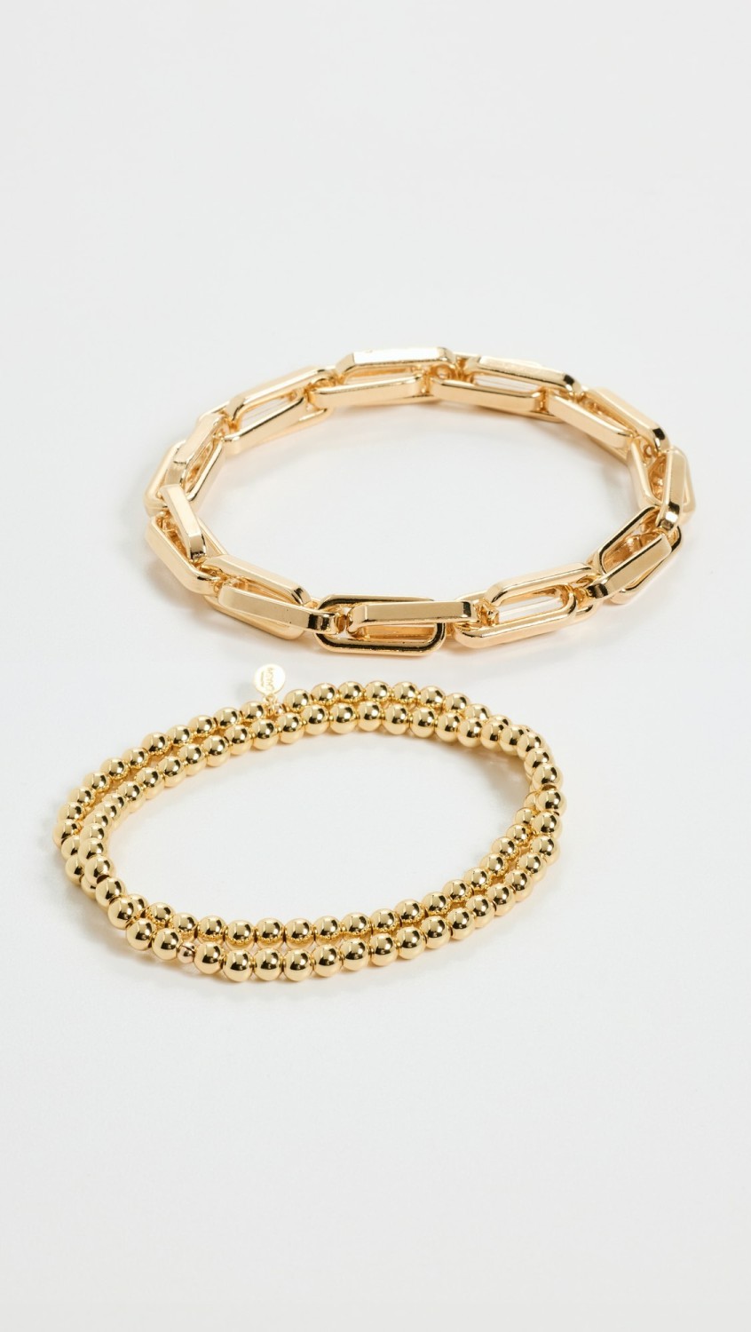 Link Chain Bracelet Set  |  Bracelets Bracelets Bracelets