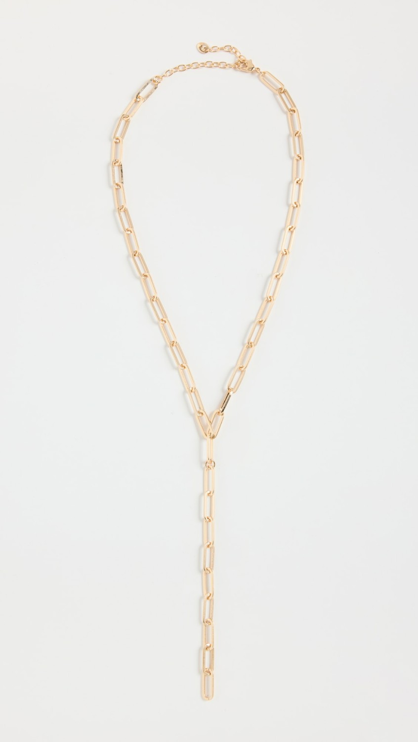 Link Y Gold Necklace  |  Necklaces Jewelry Gold