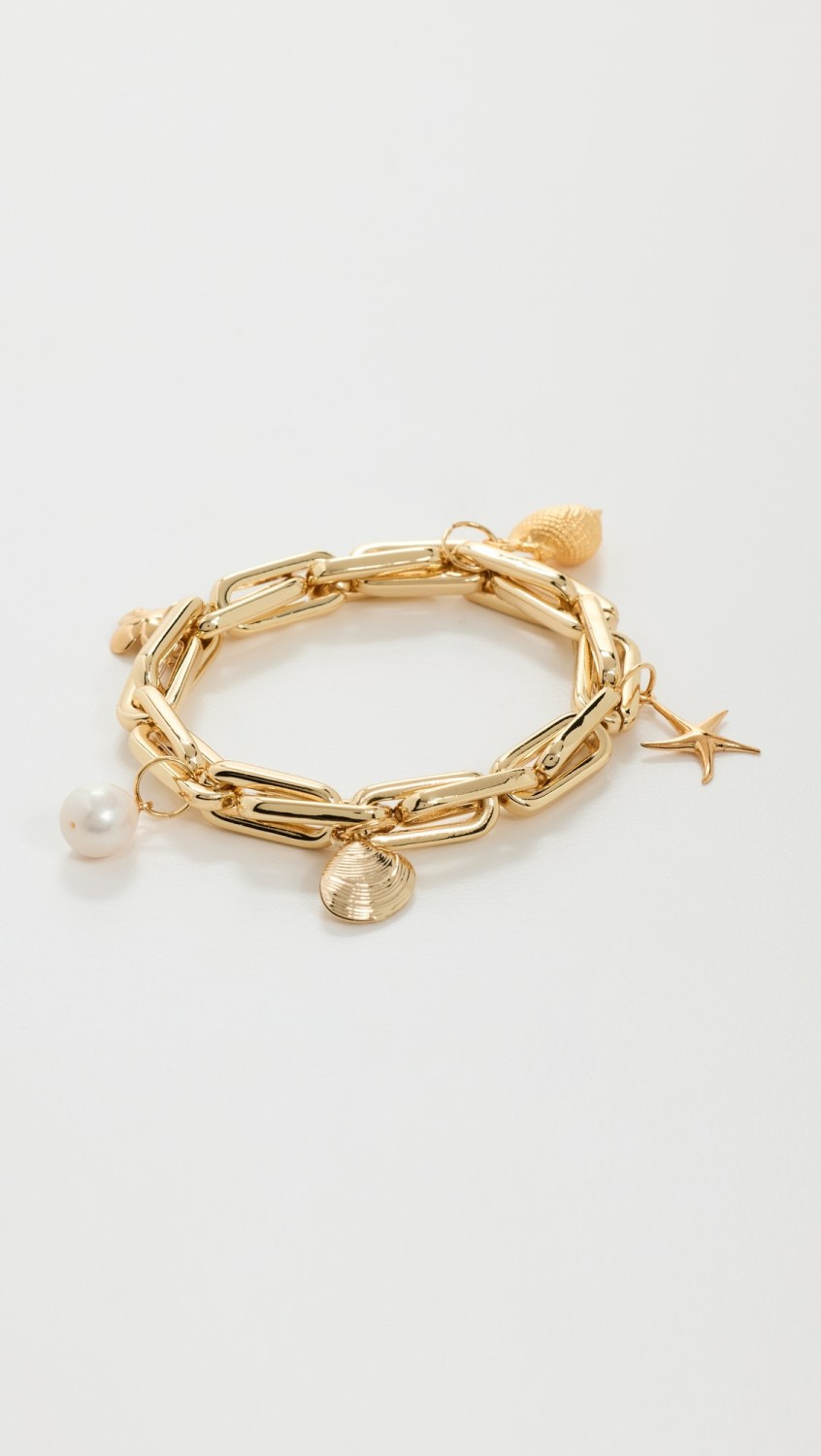 Linked Charm Bracelet  |  Bracelets Bracelets Bracelets