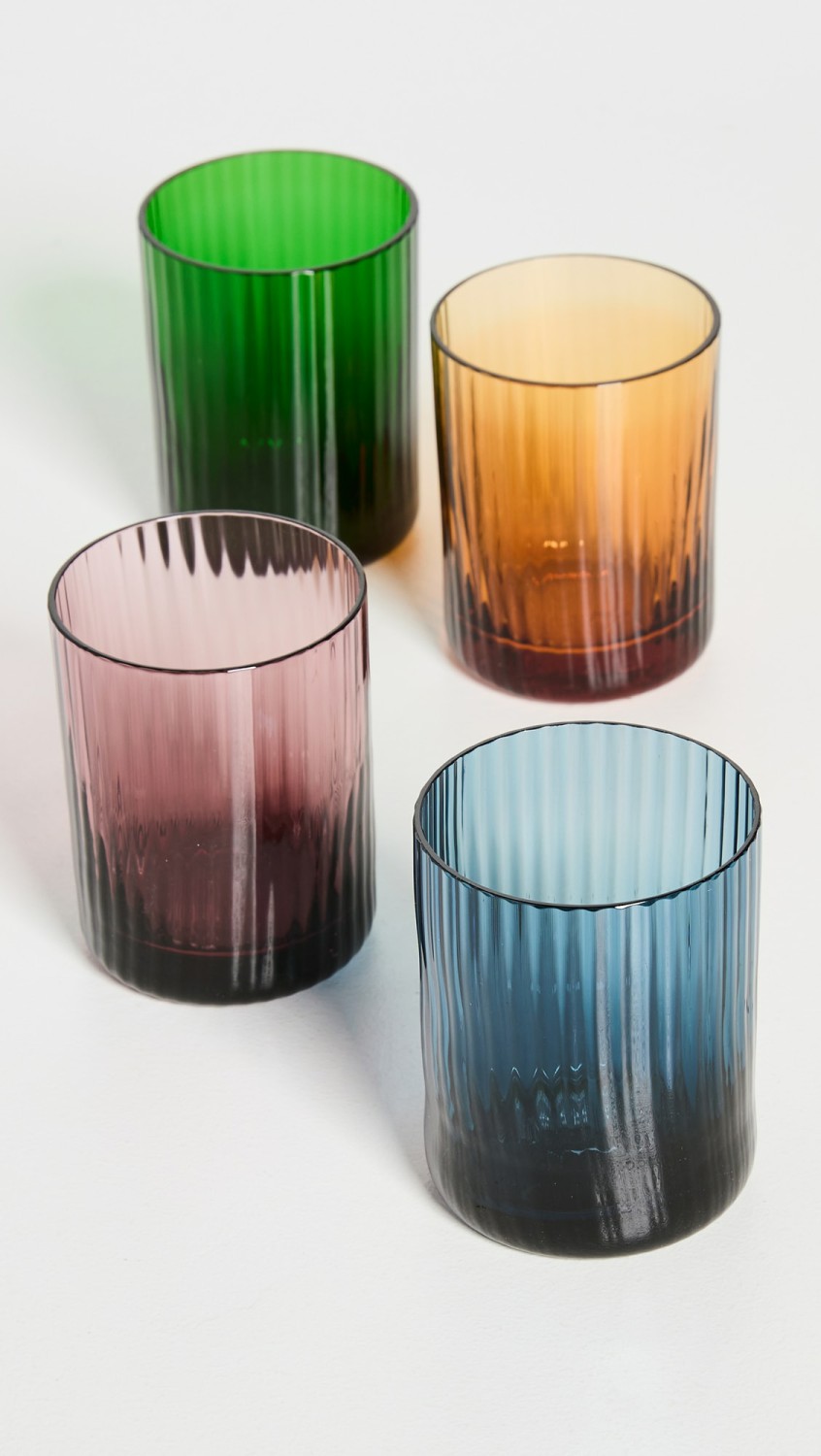 Liquor Glasses  |  Tabletop Home Misty Rainbow Mix