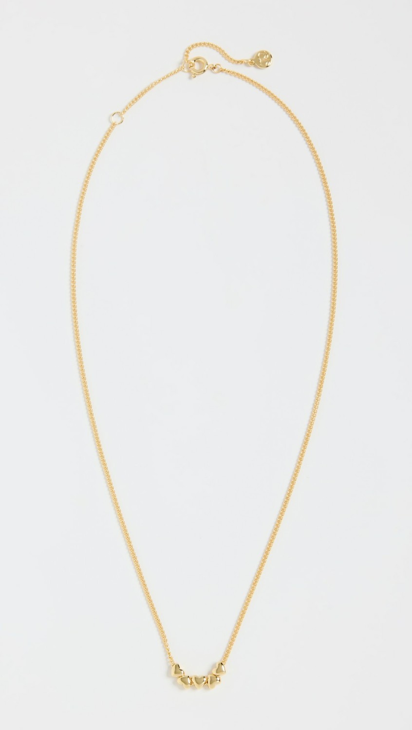 Lou Heart Necklace  |  Necklaces Jewelry Gold