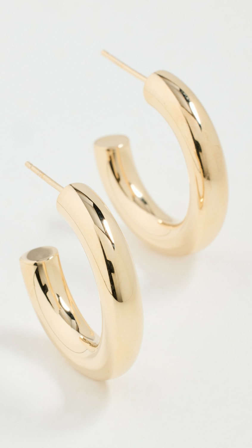 Lou Small Hoops  |  Earrings Earrings Earrings