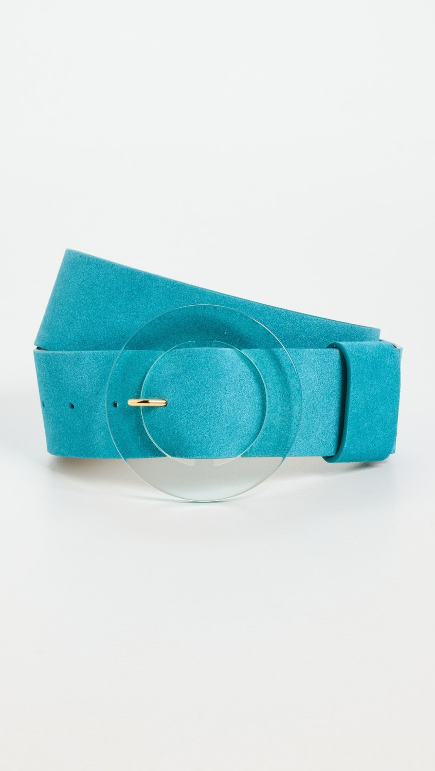 Louise Belt In Teal Suede  |  Belts Accessories Belts