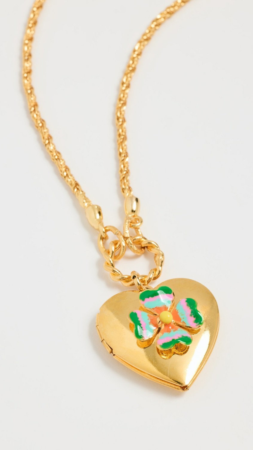 Lucky/Love Necklace  |  Necklaces Jewelry Gold