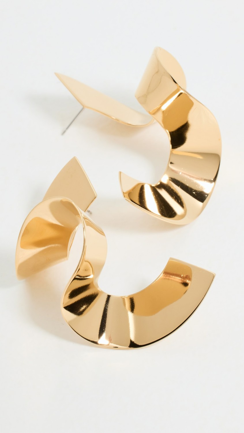 Maxi Twisted Sia Studs  |  Earrings Earrings Earrings