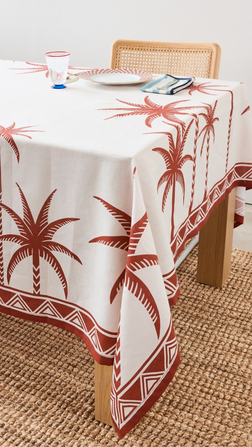 Medium Tablecloth (180X280)  |  Tabletop Home Red