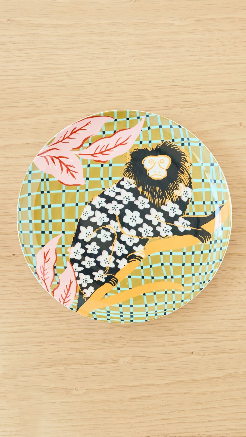 Monkey Plate  |  Tabletop Home Multi