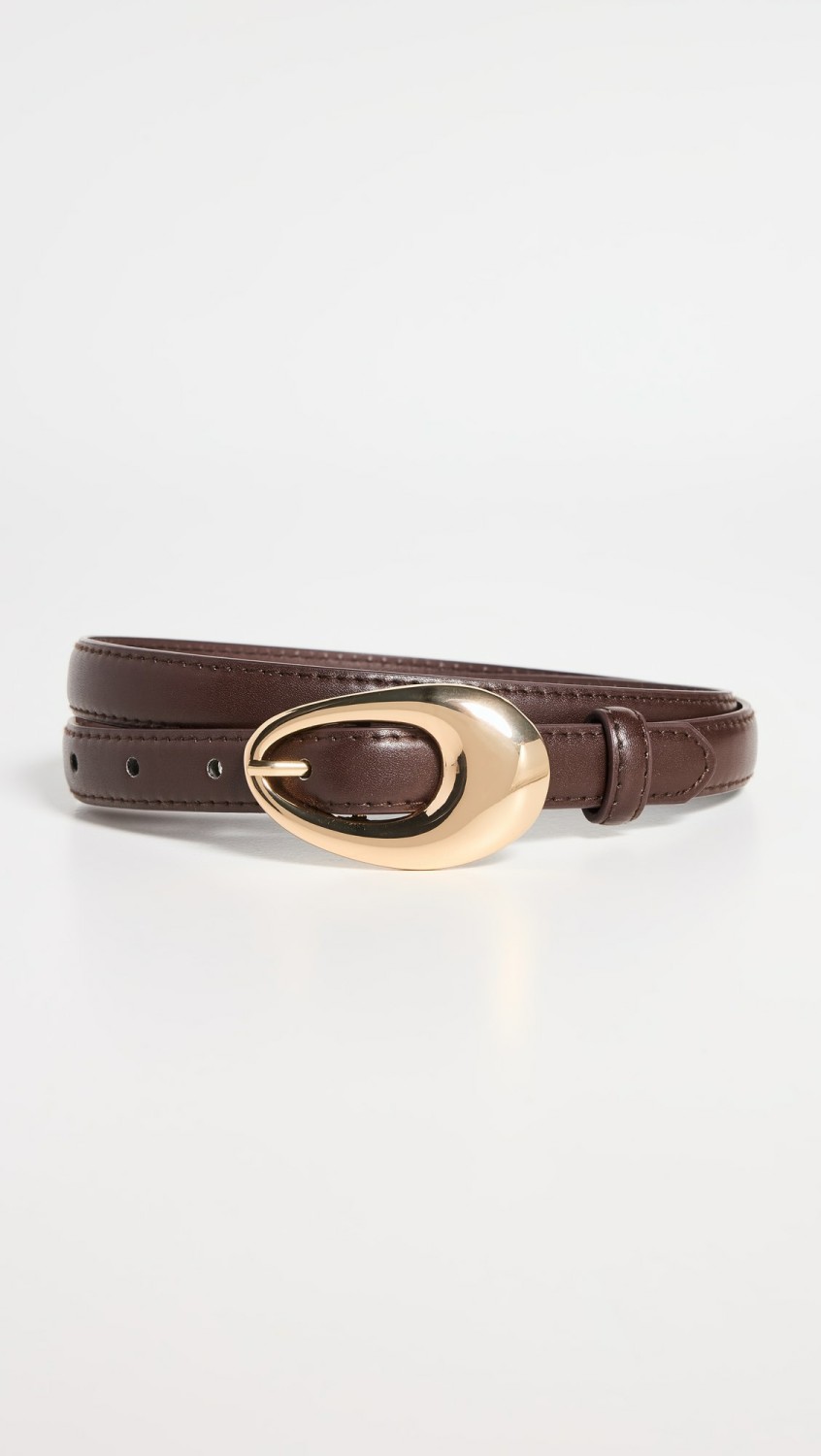 Oval Buckle Belt  |  Belts Accessories Belts