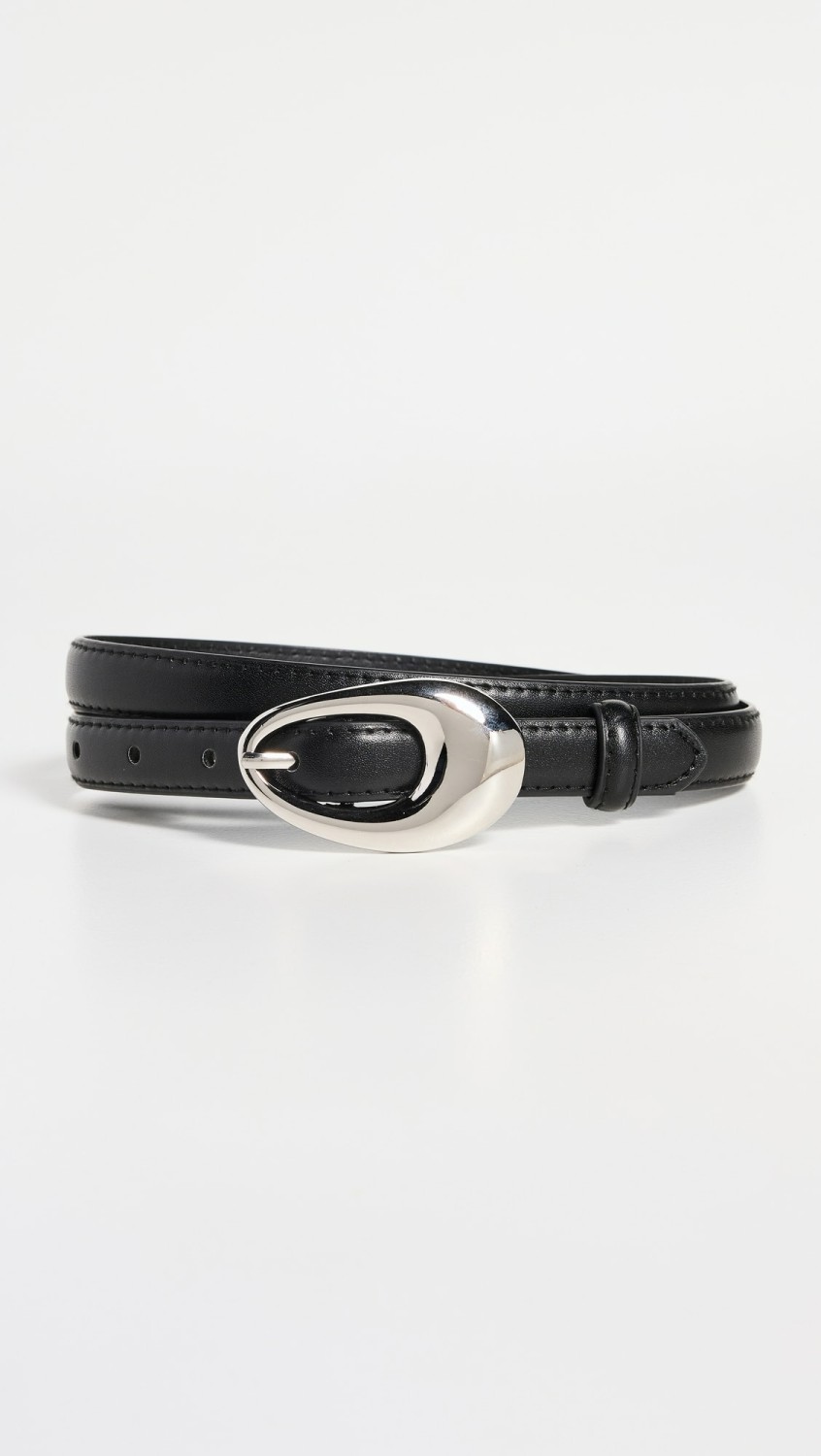 Oval Buckle Belt  |  Belts Accessories Belts