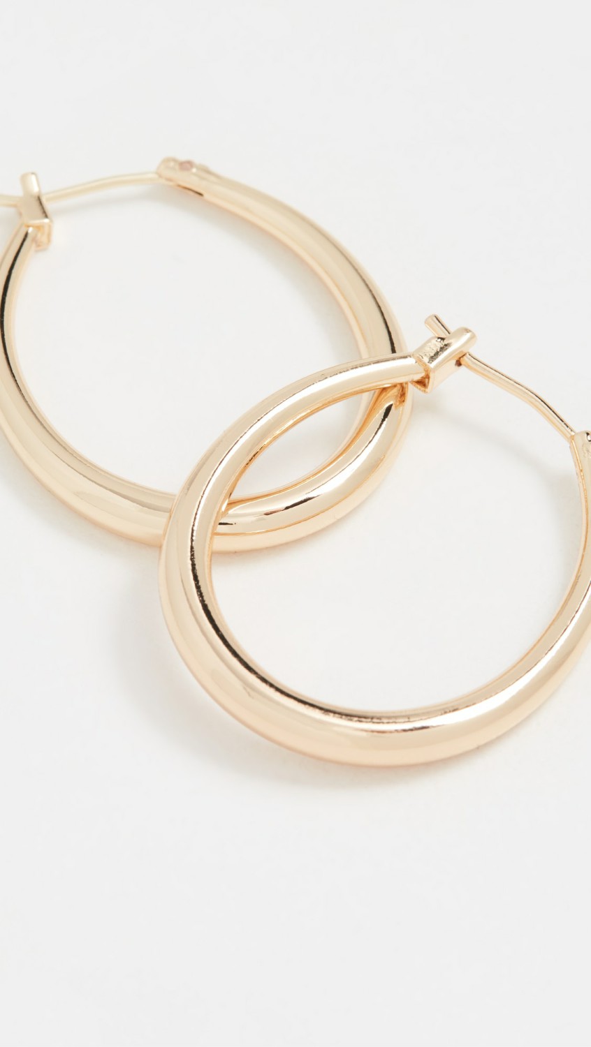 Ovale Hoops  |  Earrings Earrings Earrings