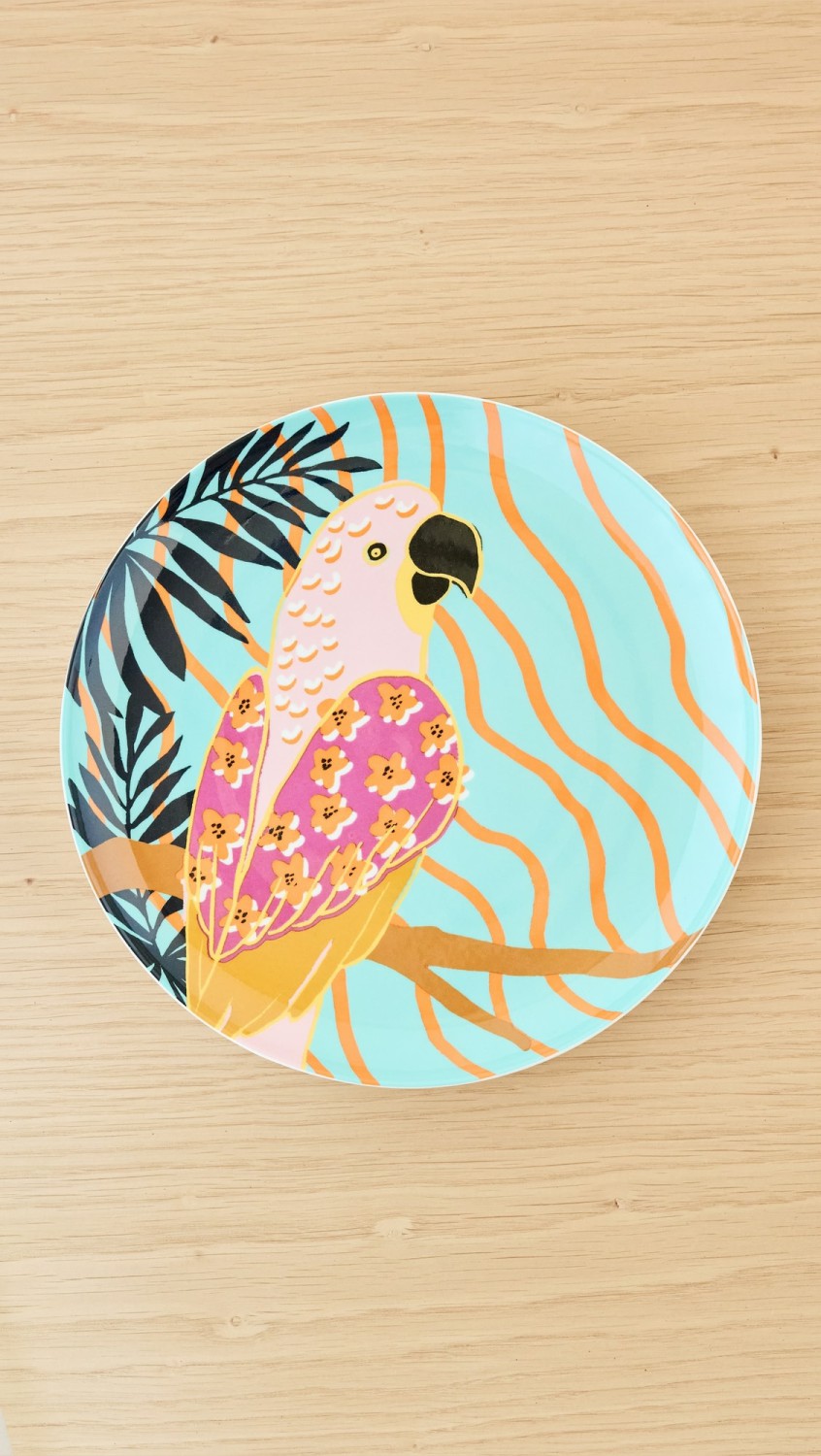 Parrot Plate  |  Tabletop Home Multi