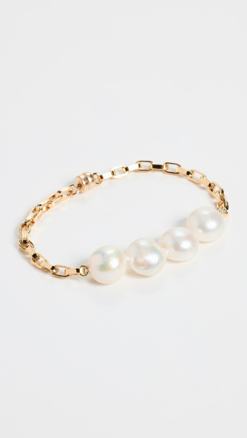 Pearl Chunk Bracelet  |  Bracelets Bracelets Bracelets