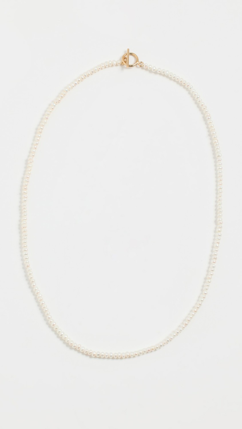 Pearl Ciel Necklace  |  Necklaces Jewelry Gold