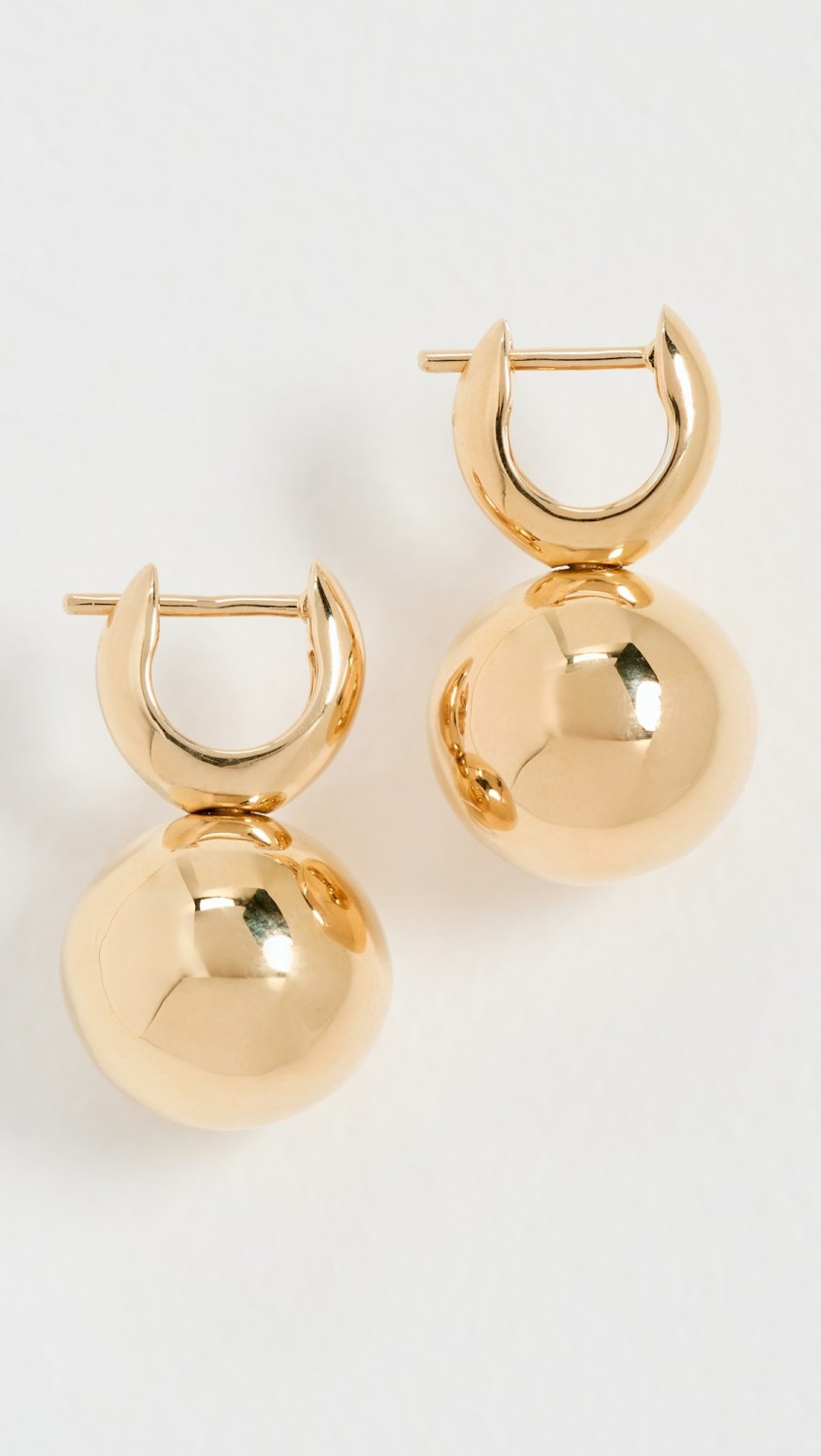 Pivot Sphere Hoops  |  Earrings Earrings Earrings