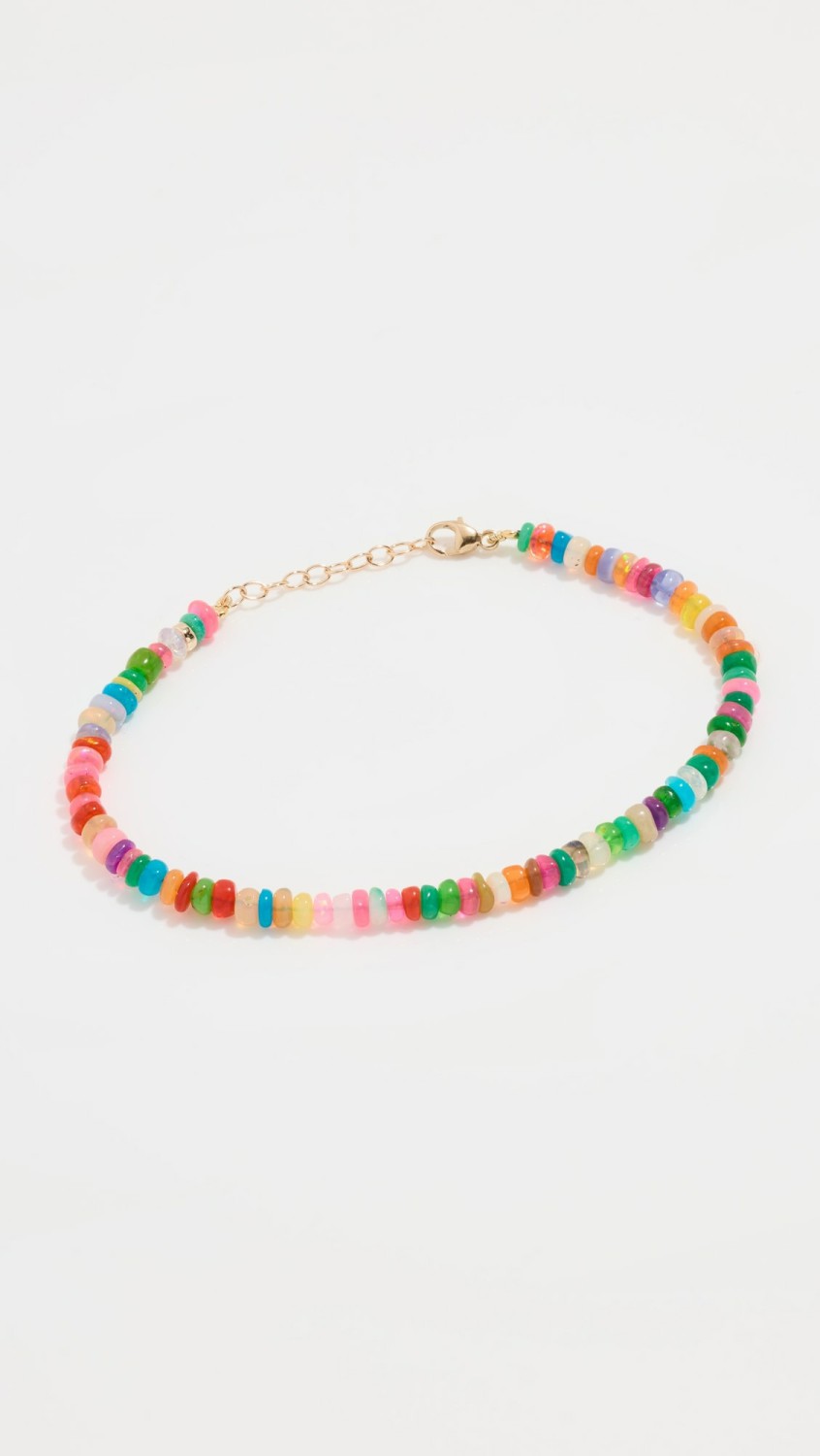 Rainbow Smooth Large Opal Bracelet  |  Bracelets Bracelets Bracelets