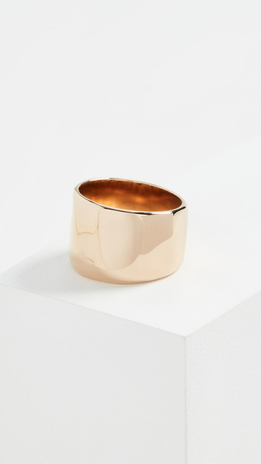 Ripple Band Ring  |  Rings Jewelry Gold