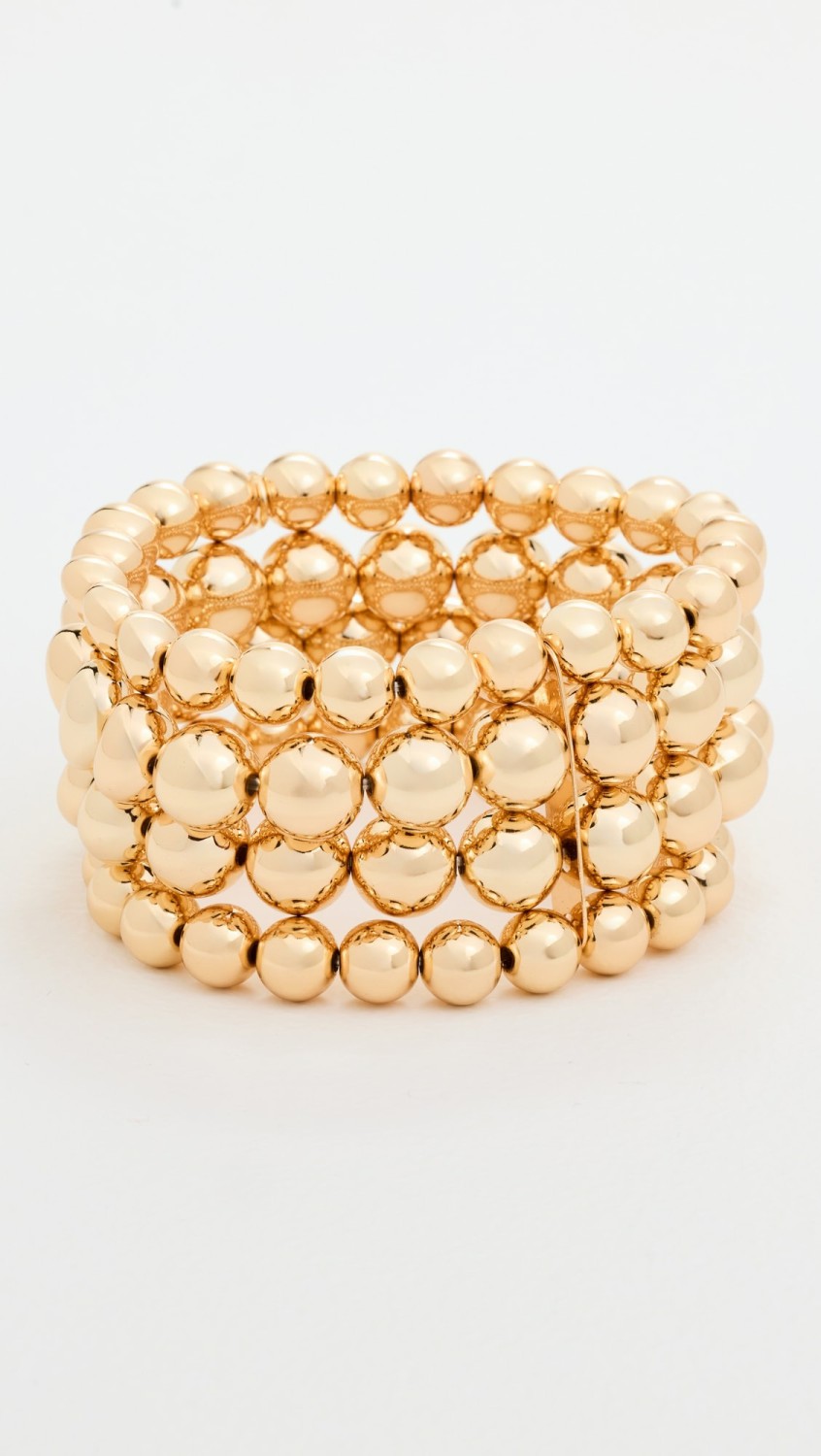 Round Bead Stretch Bracelet  |  Bracelets Bracelets Bracelets