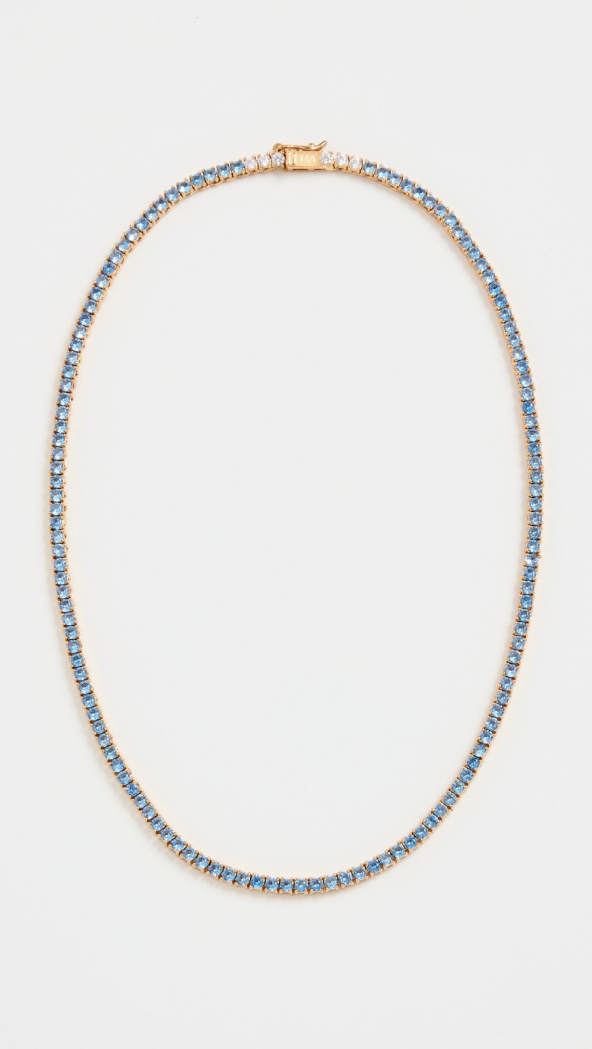 Sapphire Tennis Necklace  |  Necklaces Jewelry Necklaces