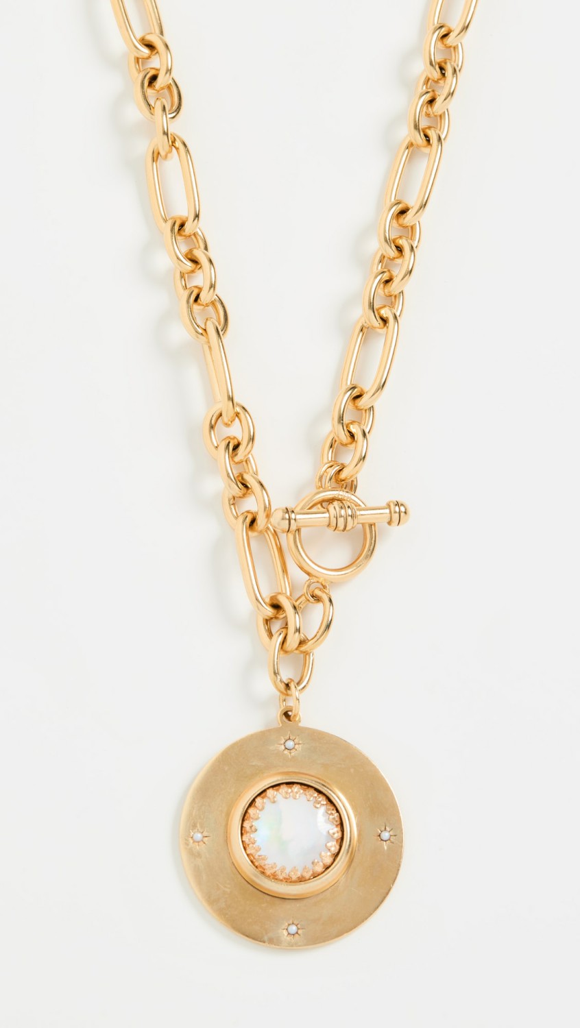 Saturn Necklace  |  Necklaces Jewelry Gold