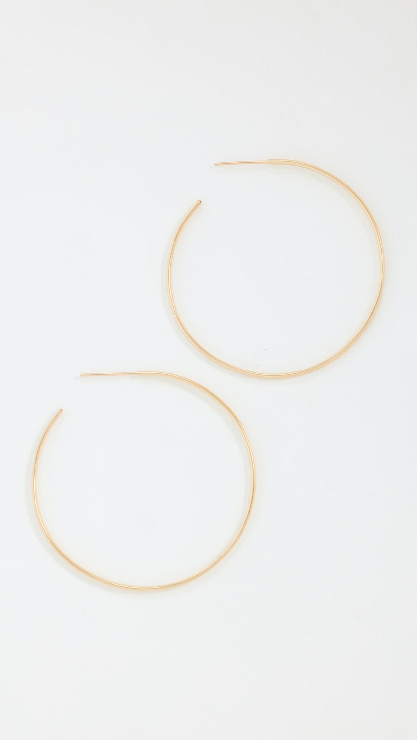 Sherry Skinny Hoops  |  Earrings Earrings Earrings