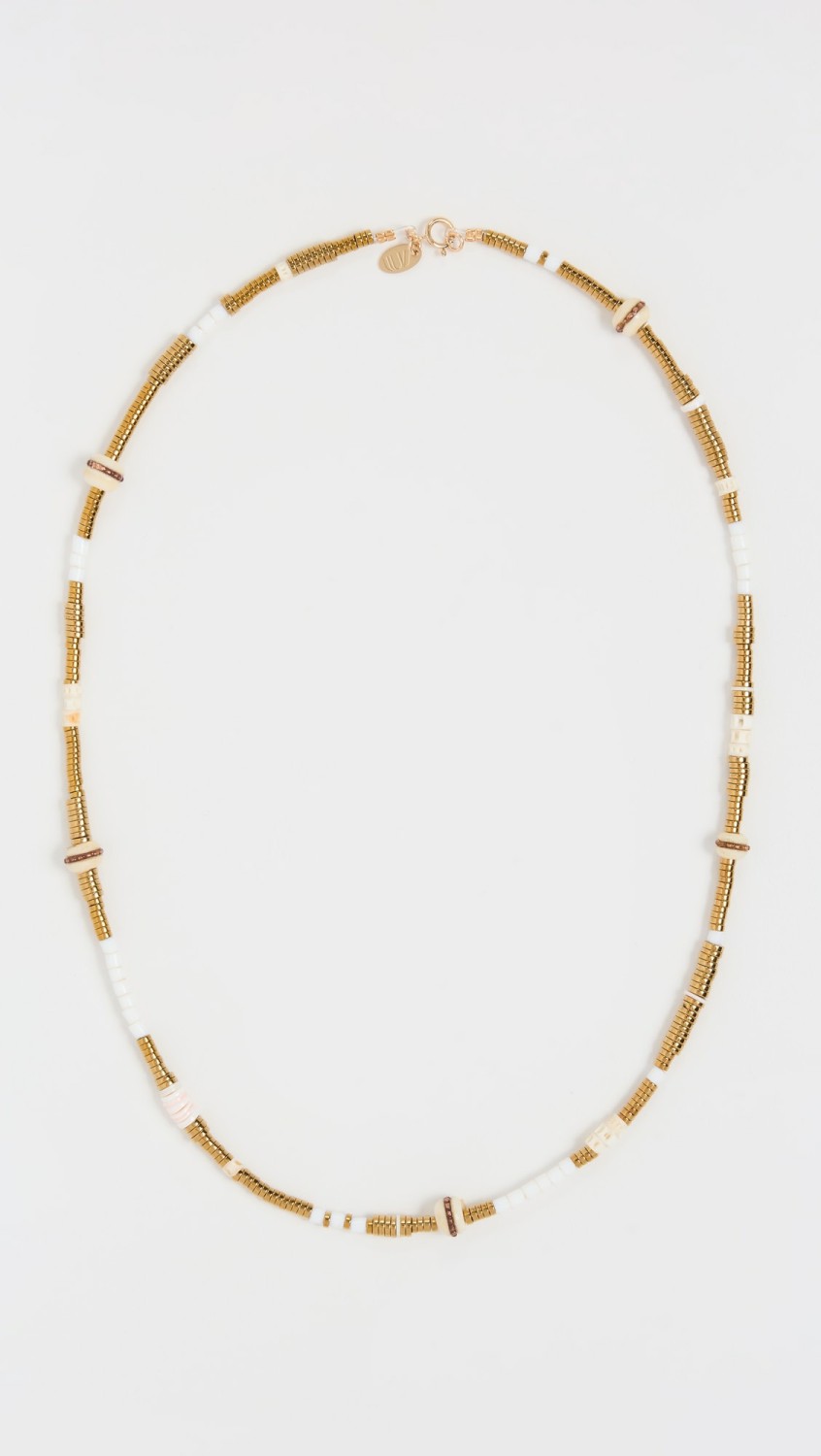 Sibylle Collier Necklace  |  Necklaces Jewelry Gold/Ivory