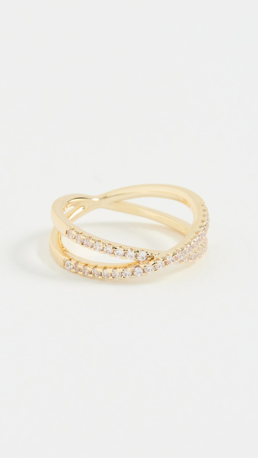 Stacey Pave Ring  |  Rings Jewelry Gold