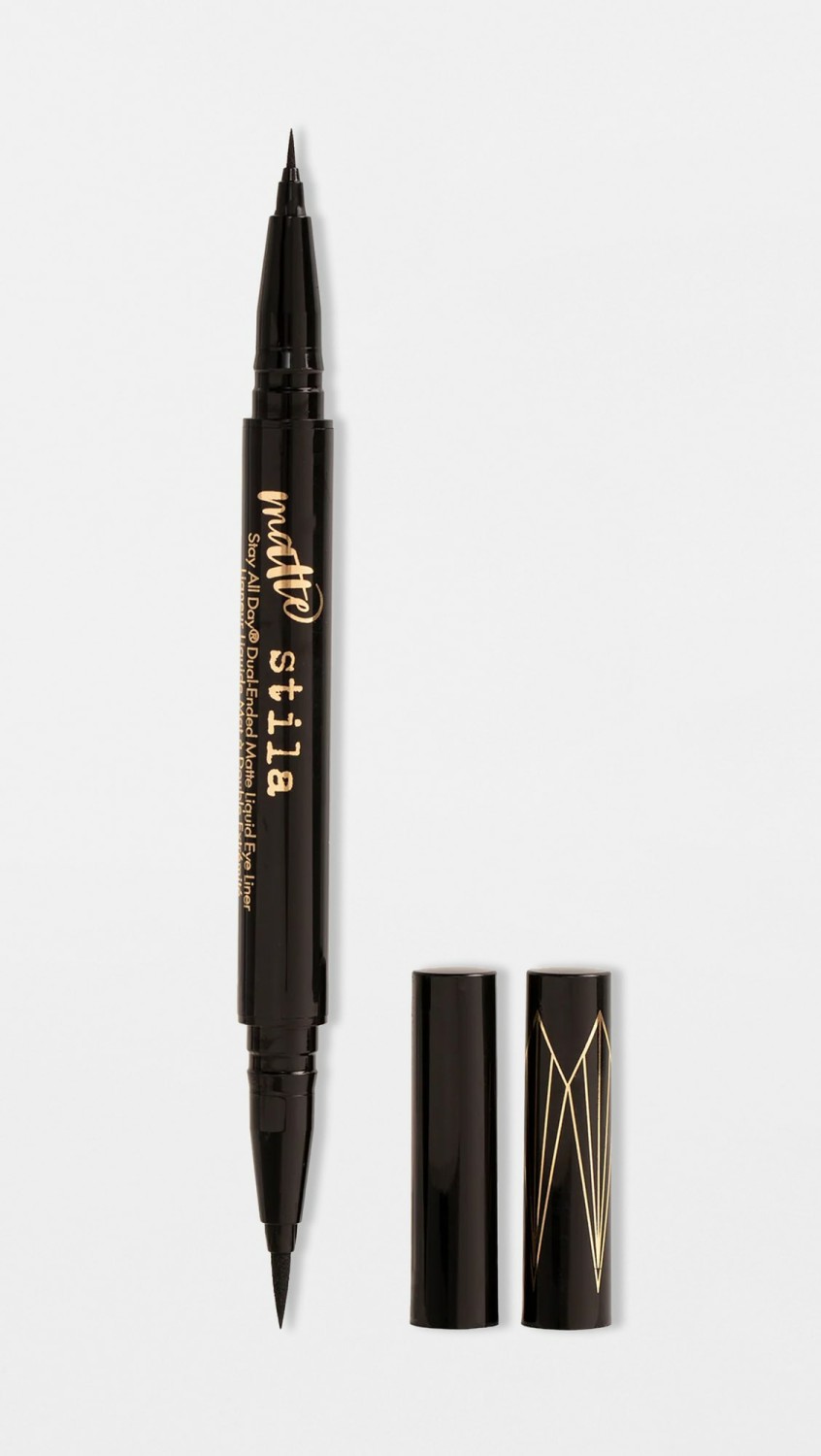 Stay All Day Dual-Ended Matte Eye Liner  |  Makeup Beauty Black