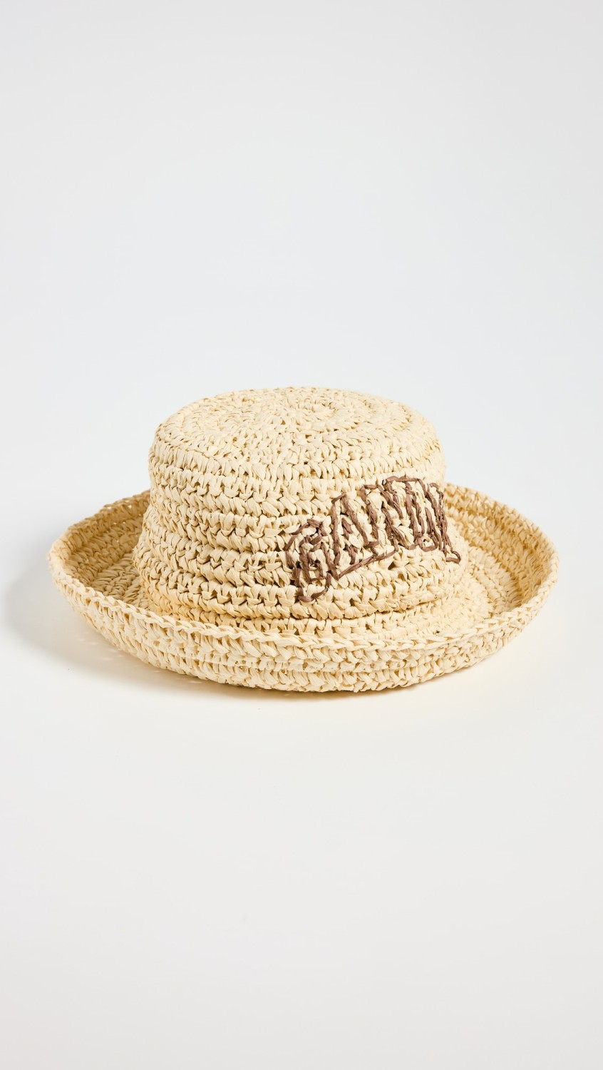 Summer Straw Hat  |  Hats Accessories Almond Milk