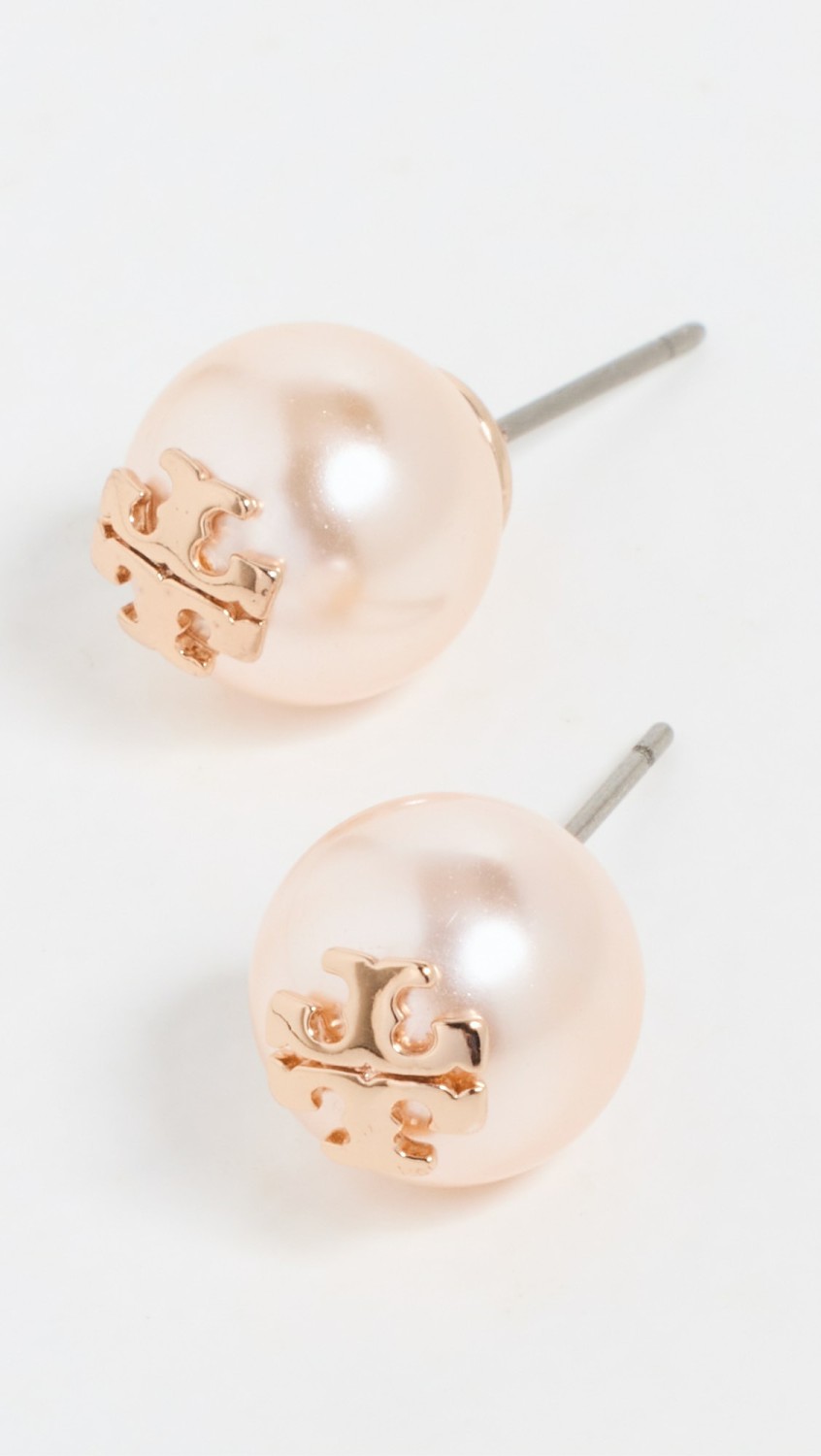 Swarovski Imitation Pearl Stud Earrings  |  Earrings Earrings Earrings