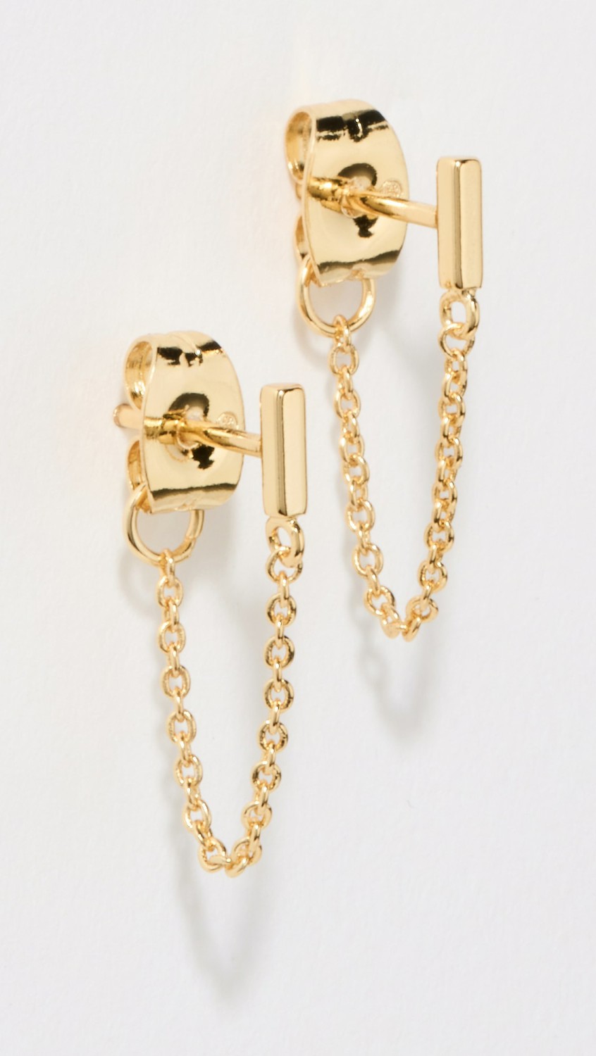 Tatum Chain Huggies  |  Earrings Earrings Earrings