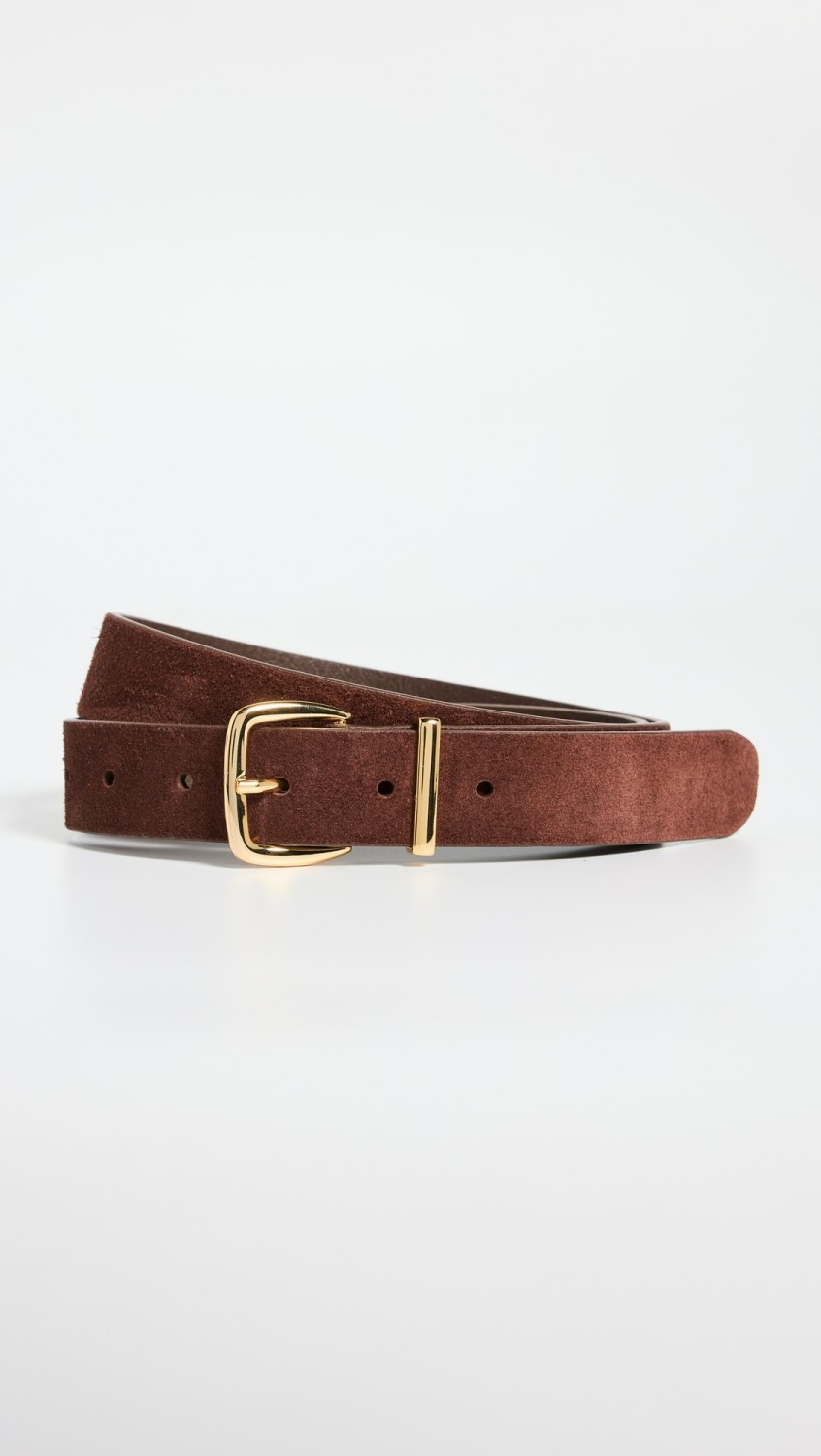 The Essential Suede Belt  |  Belts Accessories Belts