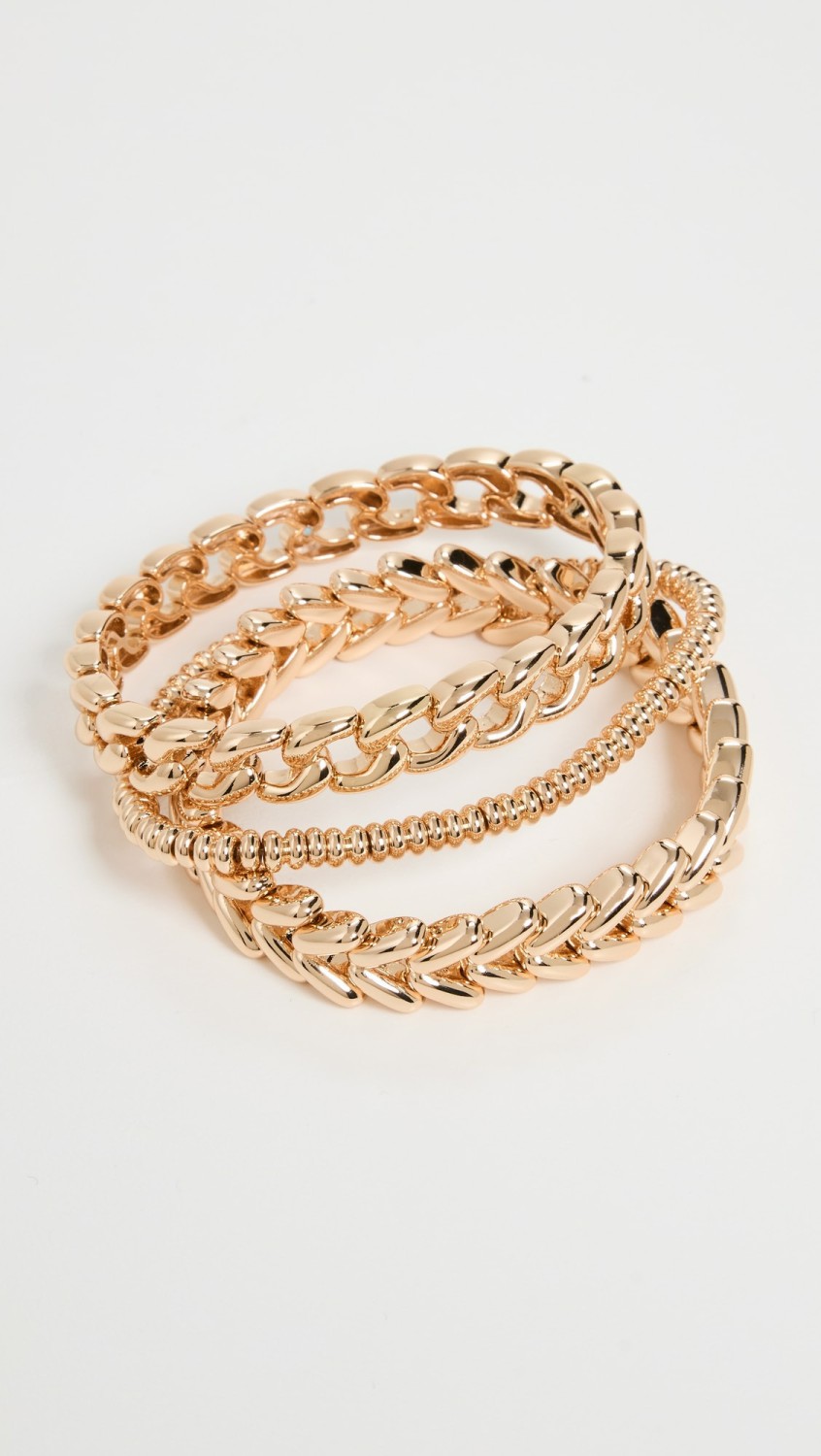 The Golden Age Bracelets Set Of 3  |  Bracelets Bracelets Bracelets