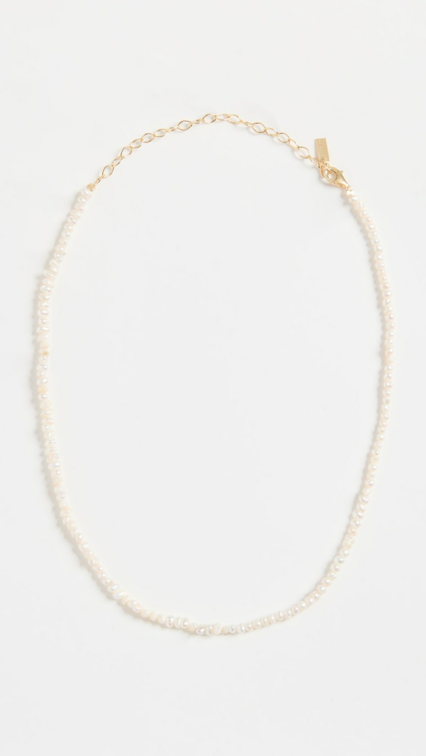 Tiny Pearl Choker  |  Necklaces Jewelry Necklaces