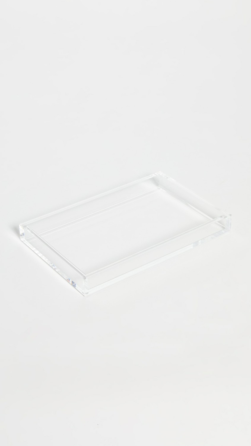 Tizo Lucite Tray  |  Décor Décor Clear