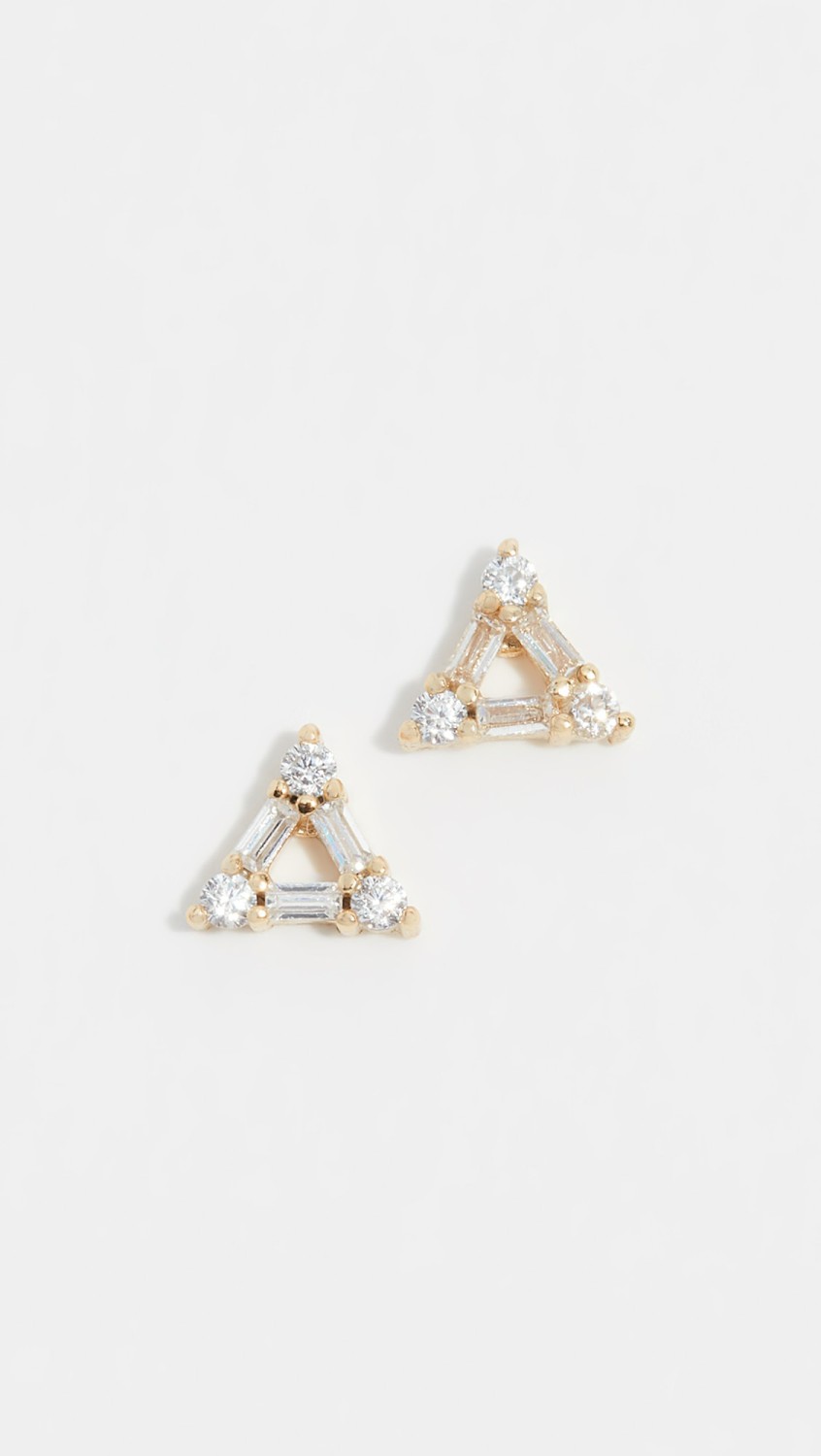 Trilogy Stud Earrings  |  Earrings Earrings Earrings